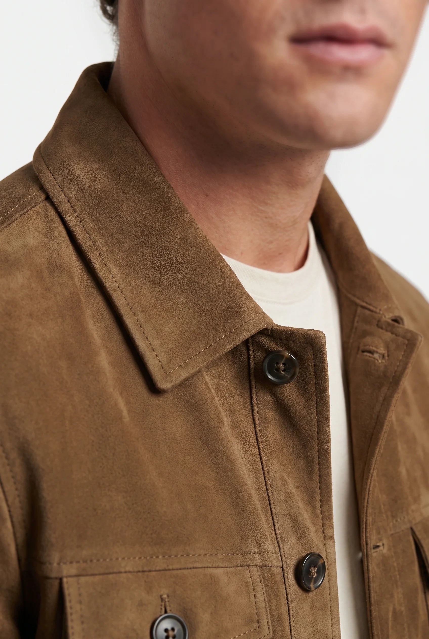 Brown Suede