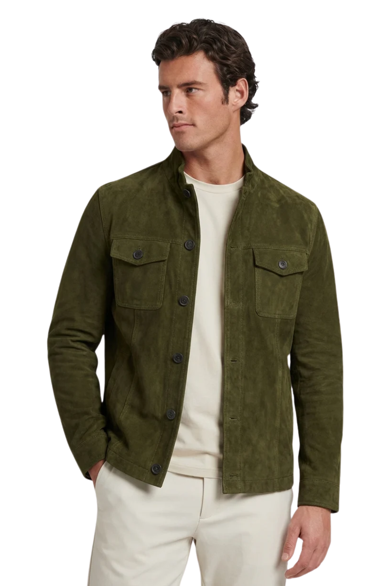 THE BRIXTON SUEDE JACKET