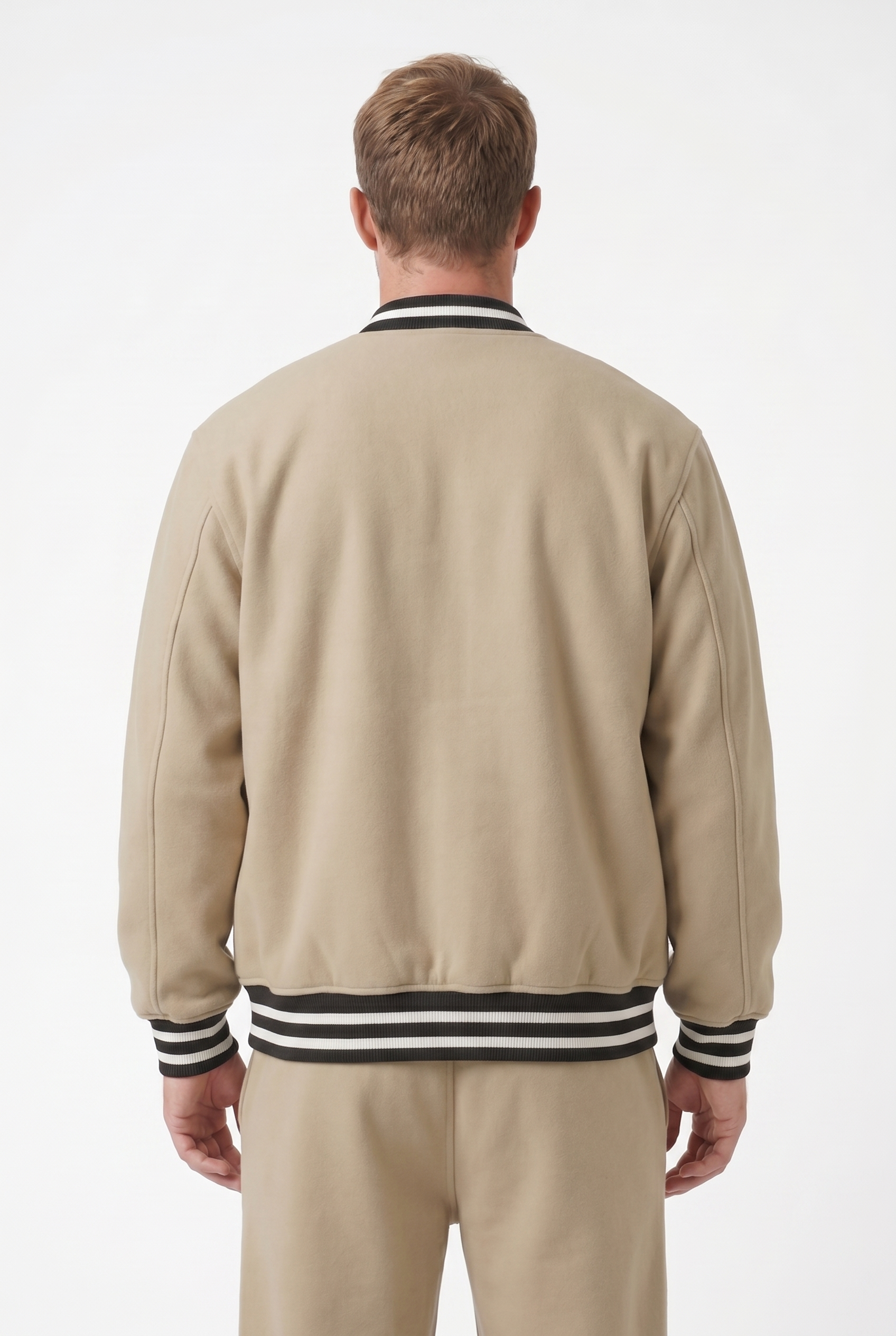 Men's Varsity Bomber Jacket & Joggers 2-Piece Set | Blackstone London