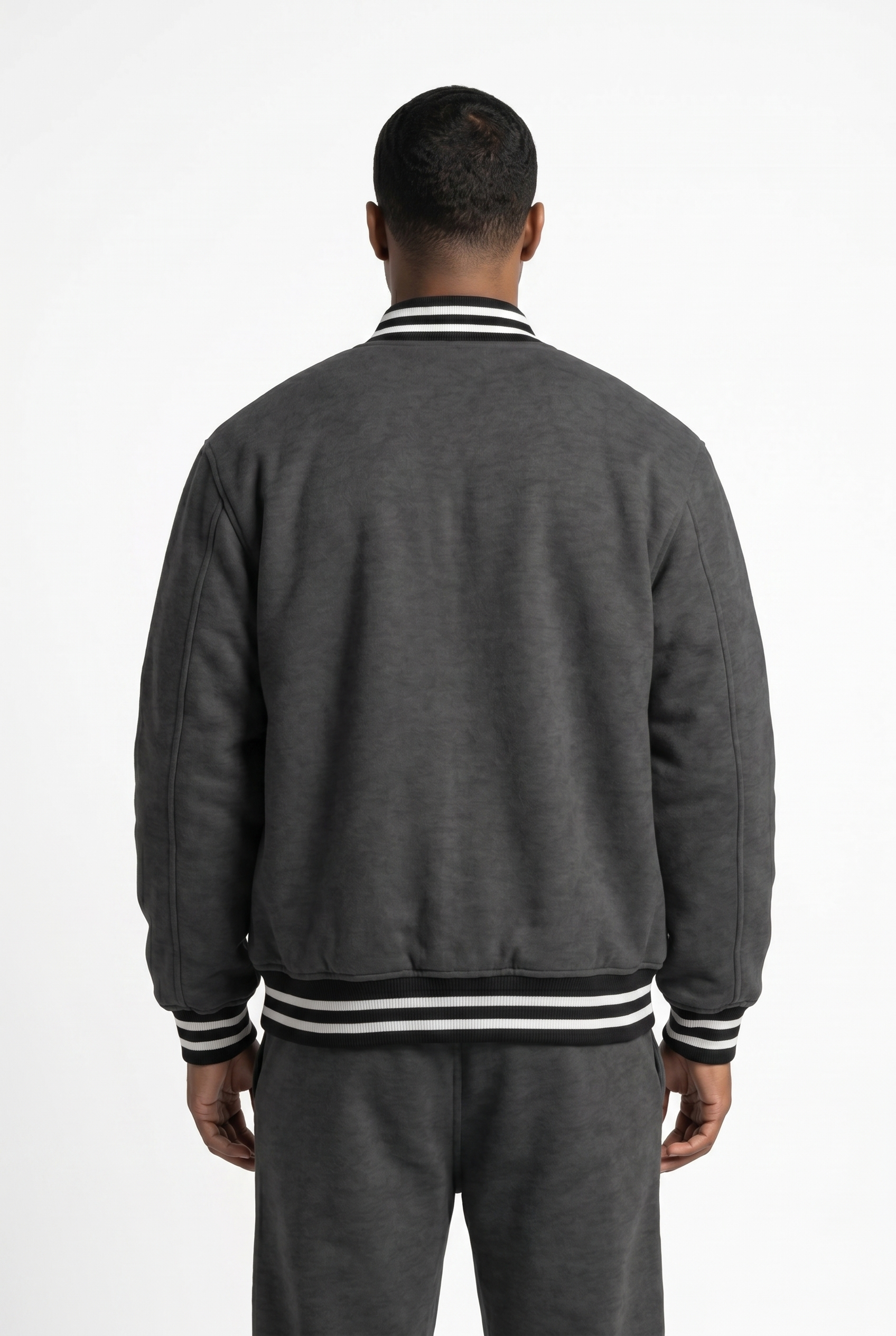 Men's Varsity Bomber Jacket & Joggers 2-Piece Set | Blackstone London