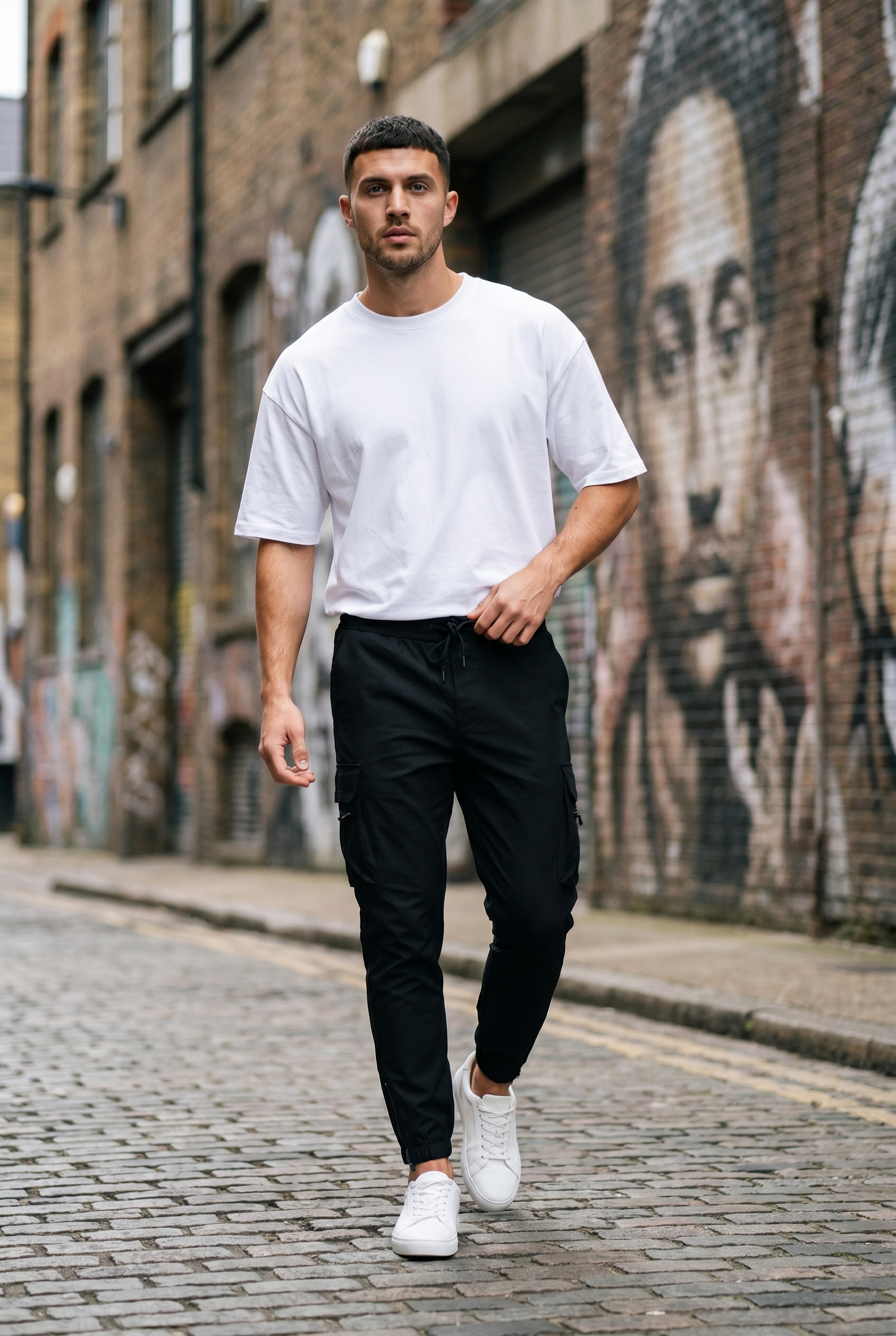 Men's Raptor Cargo Joggers | Blackstone London