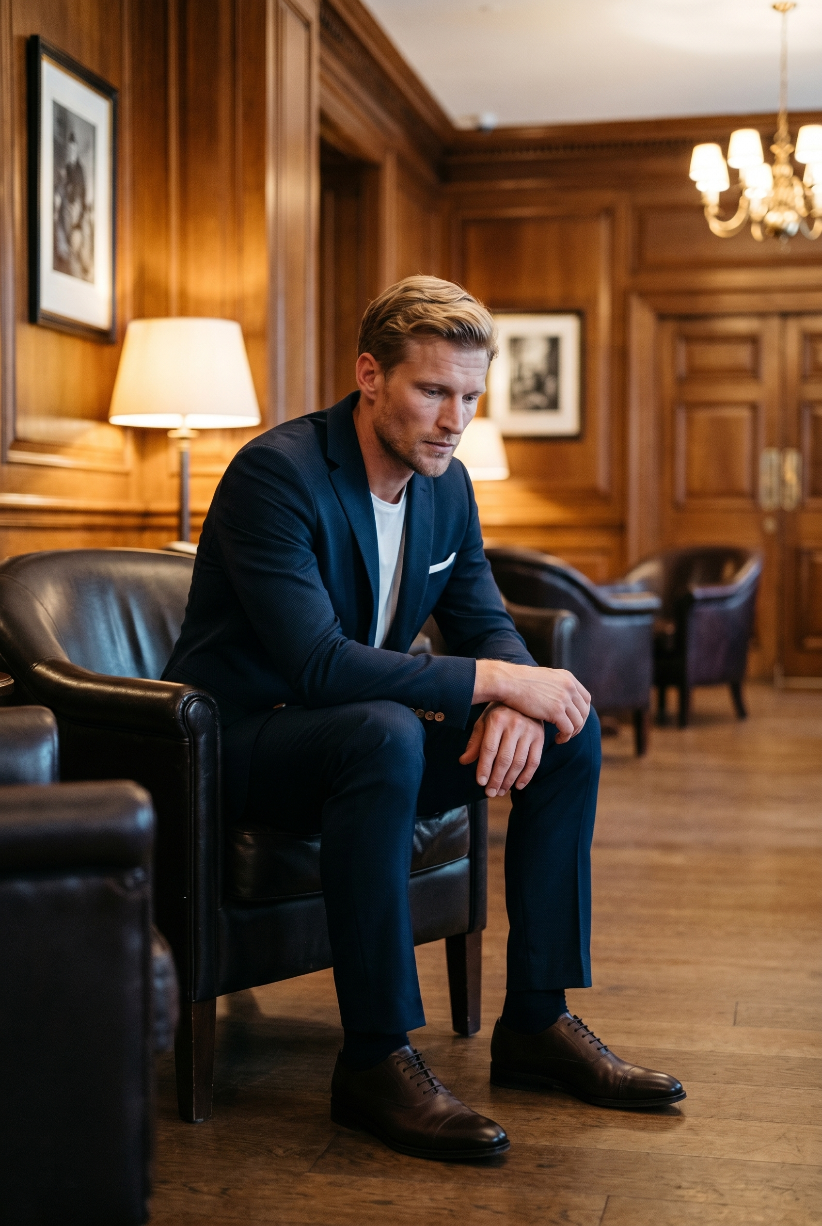 Men's Slim Fit Tailored Blazer | Blackstone London