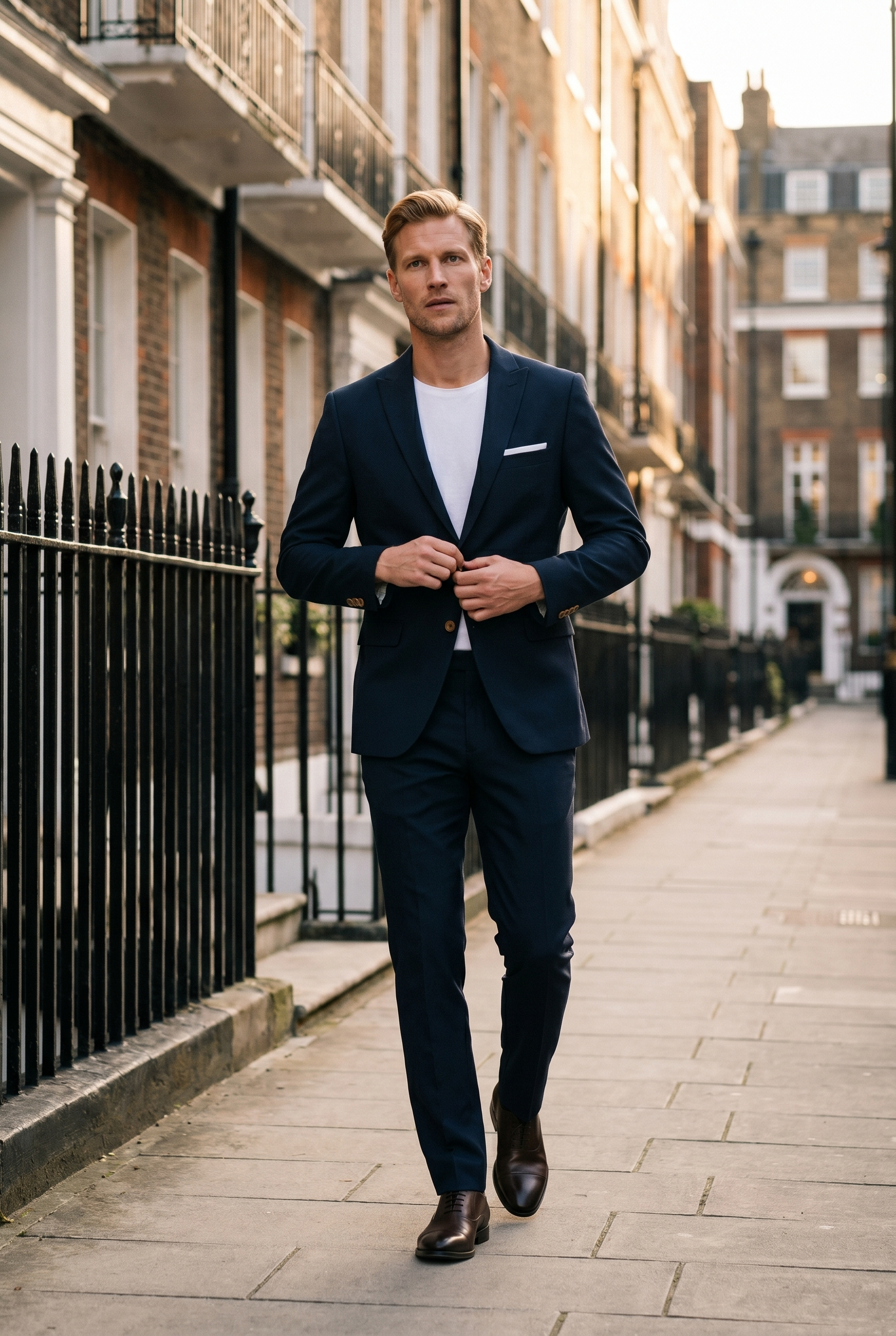 Men's Slim Fit Tailored Blazer | Blackstone London