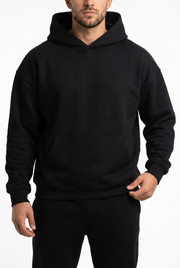 Men's Aventus Fleece Pullover Hoodie | Blackstone London