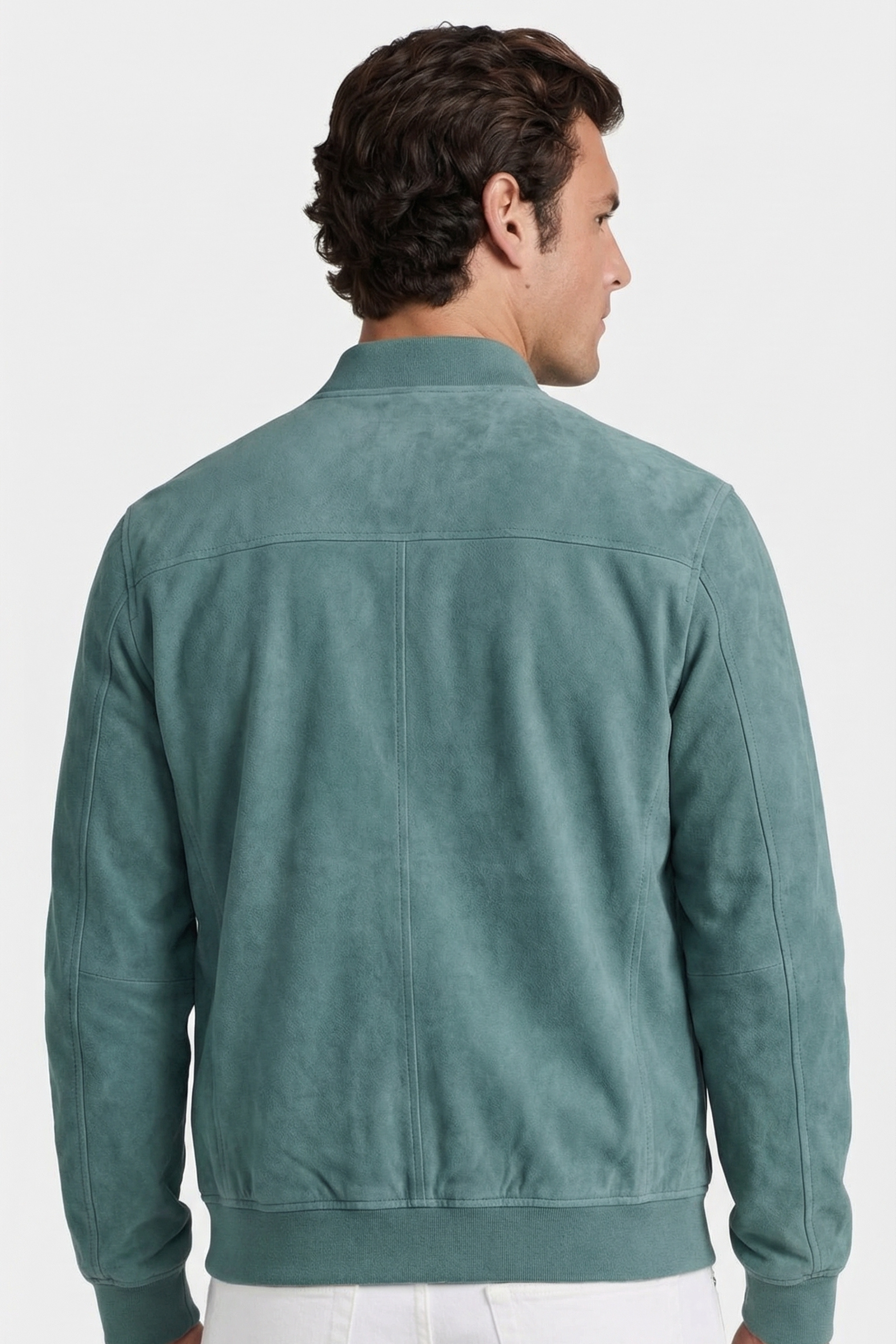 THE ASHFORD MENS SUEDE BOMBER JACKET