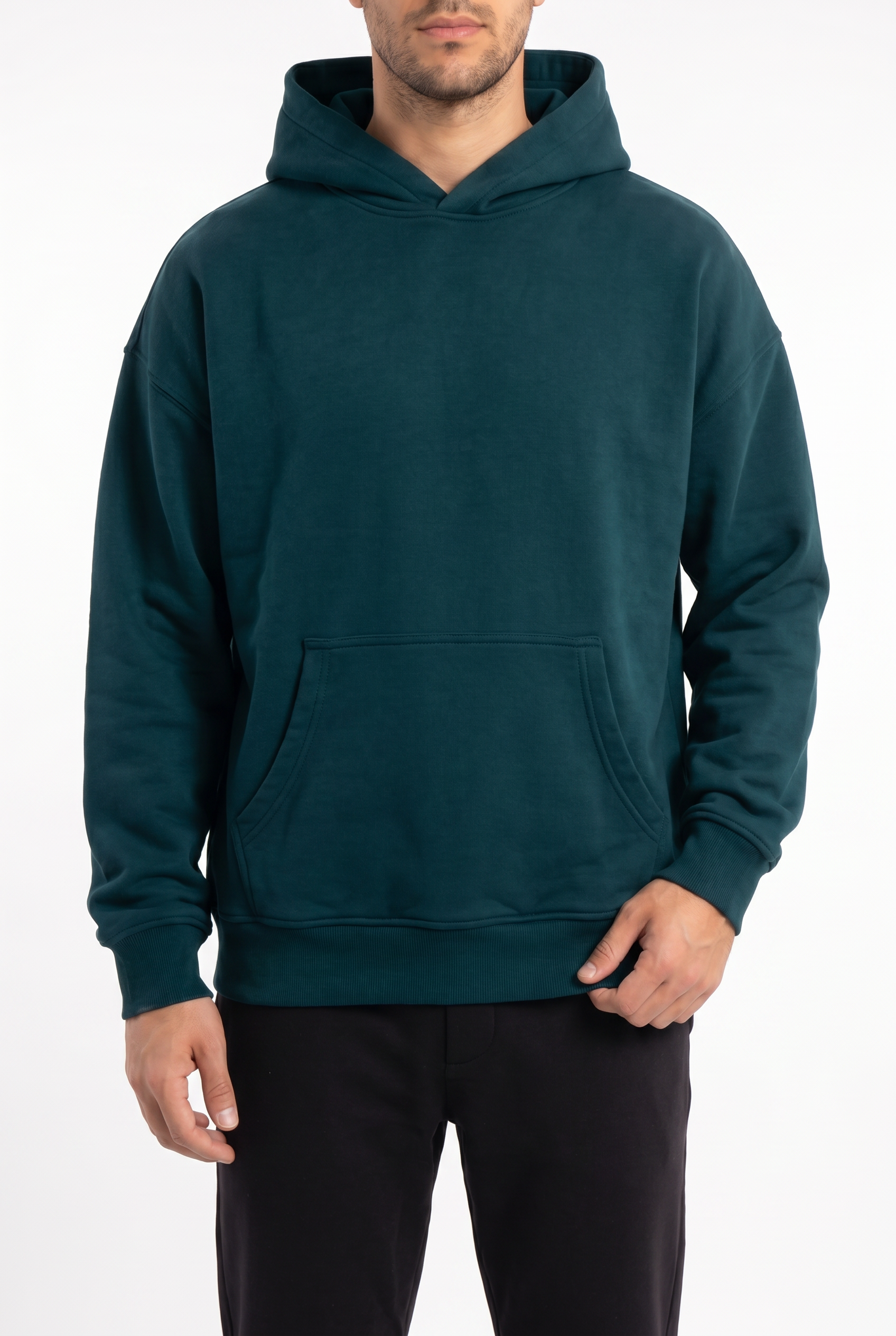 Men's Aventus Fleece Pullover Hoodie | Blackstone London