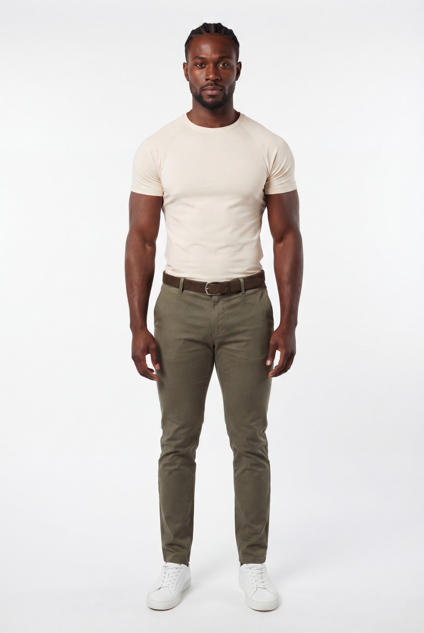 Men's Mercerised Cotton Crewneck T-Shirt | Blackstone London