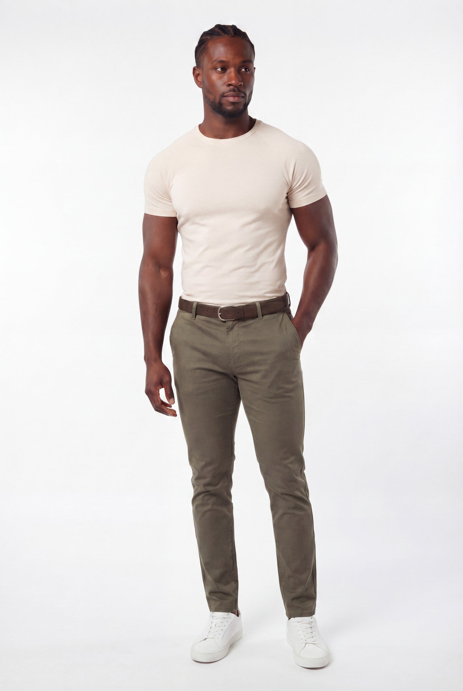 Men's Mercerised Cotton Crewneck T-Shirt | Blackstone London