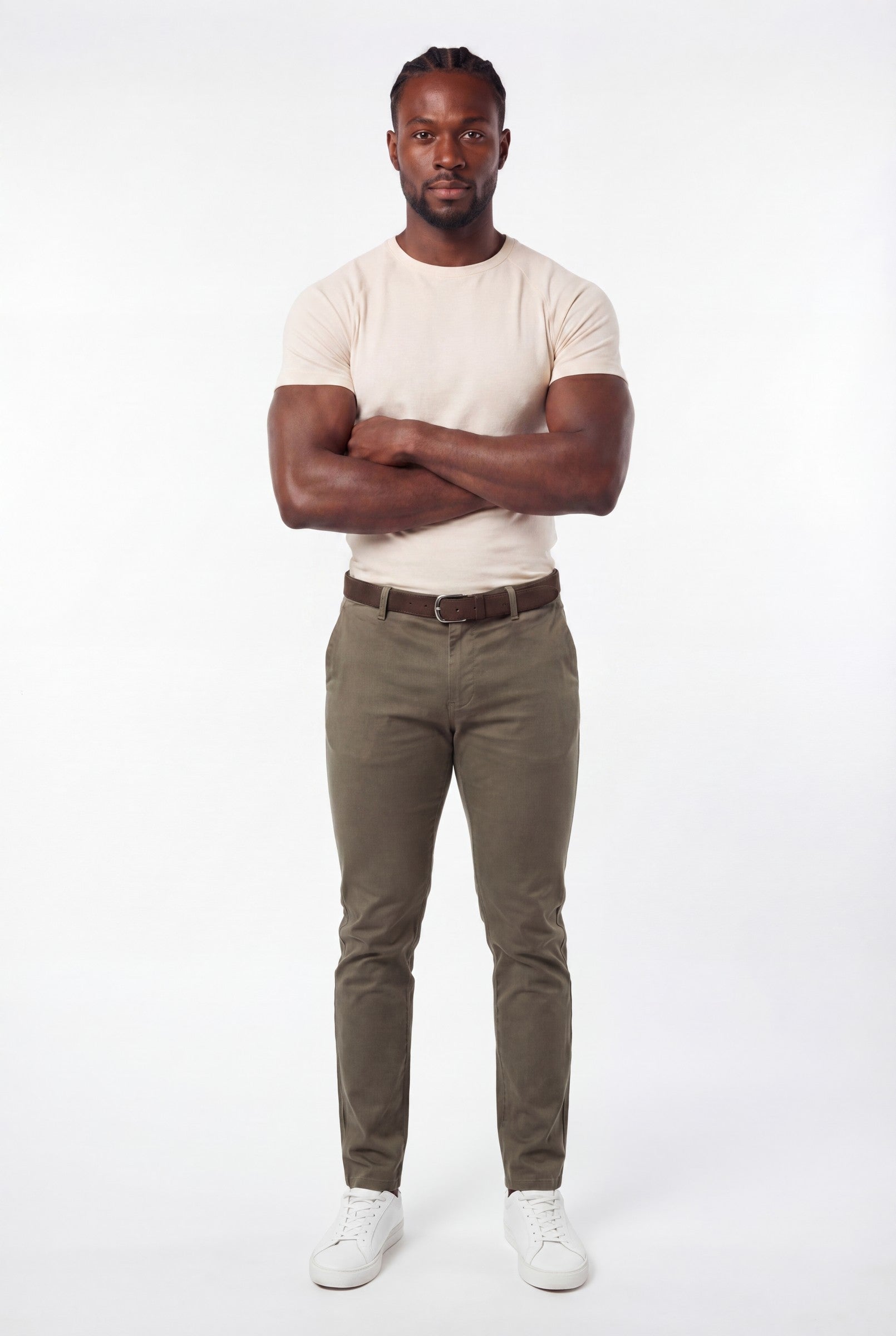 Men's Mercerised Cotton Crewneck T-Shirt | Blackstone London
