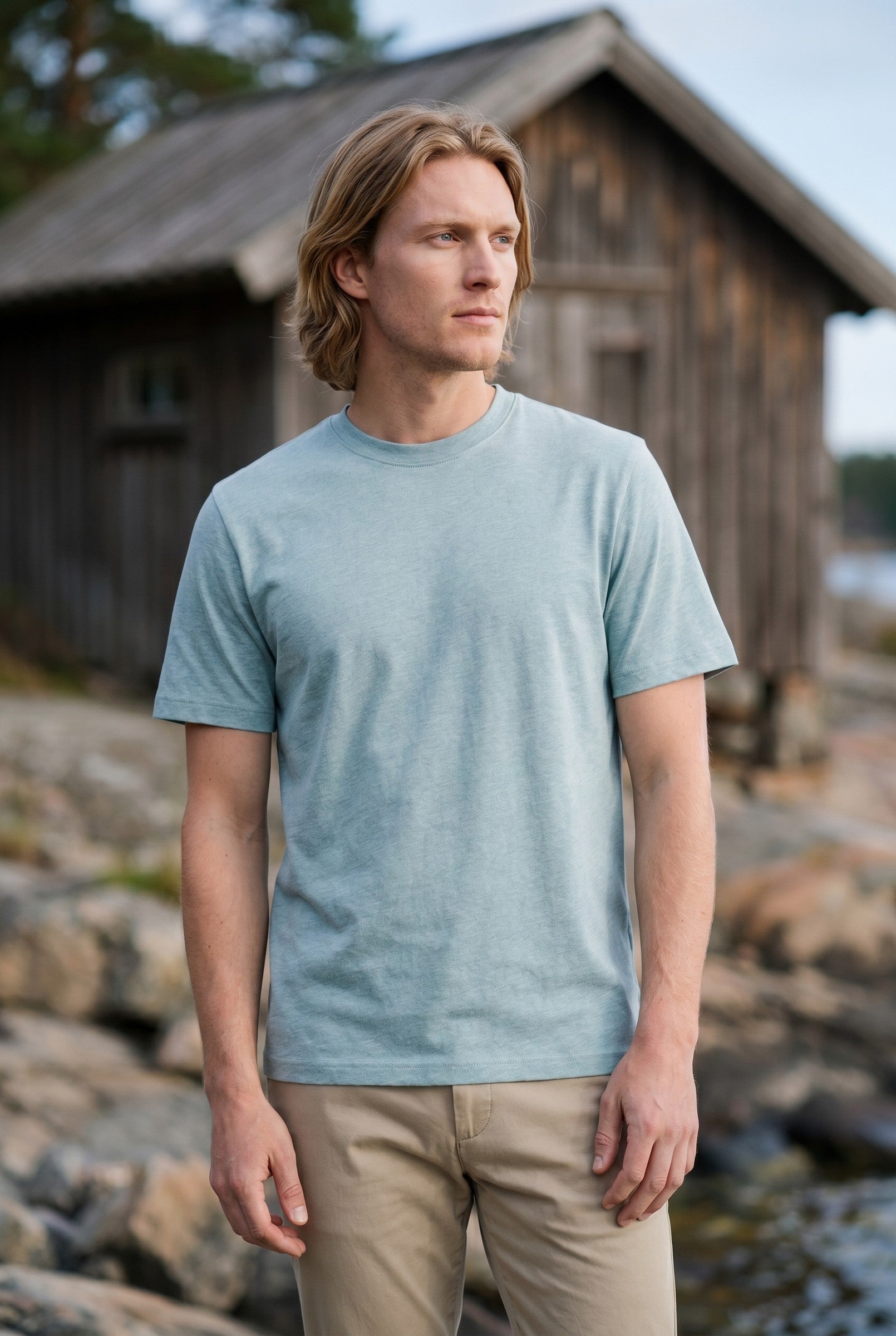 Men's Classic Crew Neck T-Shirt | Blackstone London