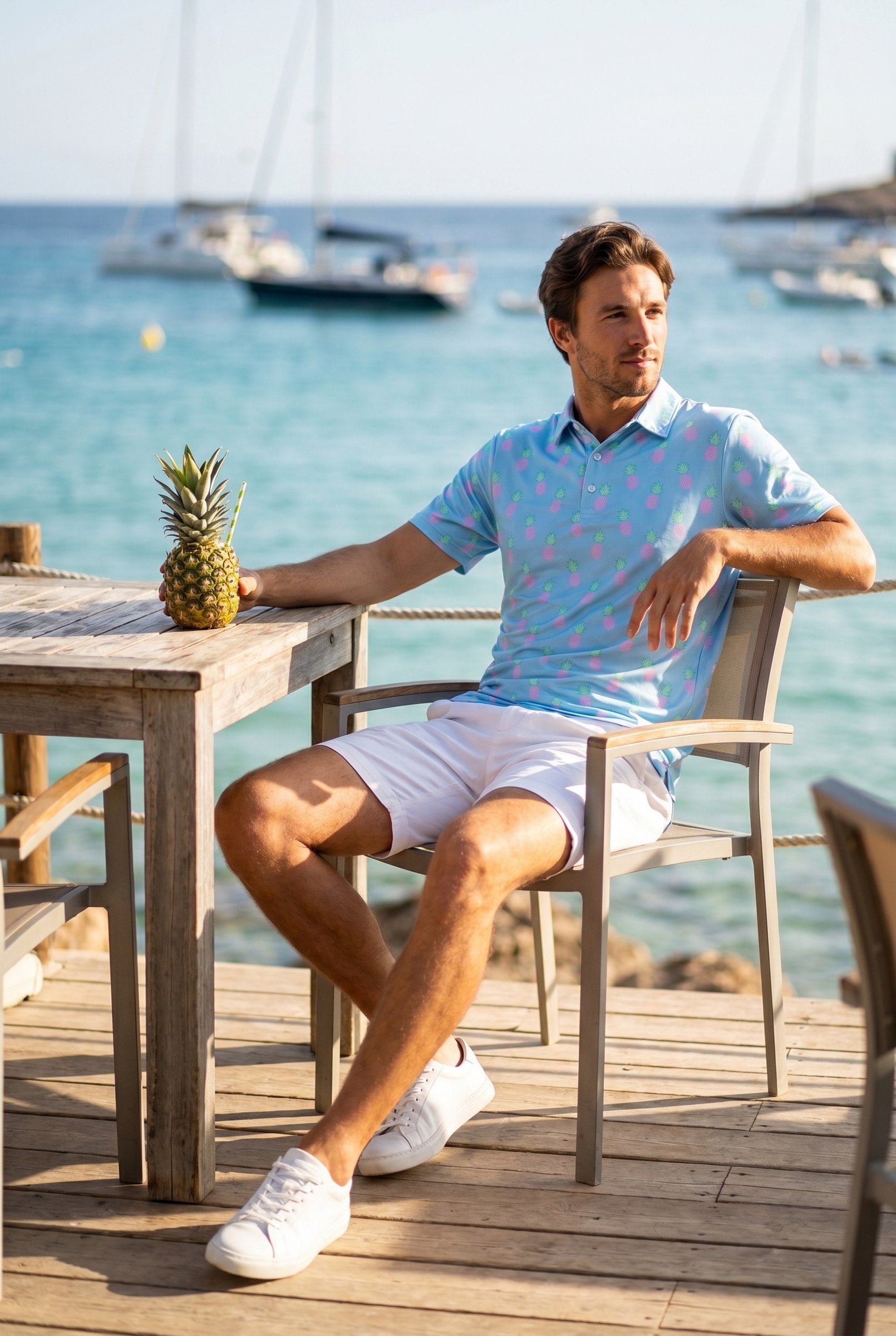 Men's Performance Polo Shirt | Blackstone London