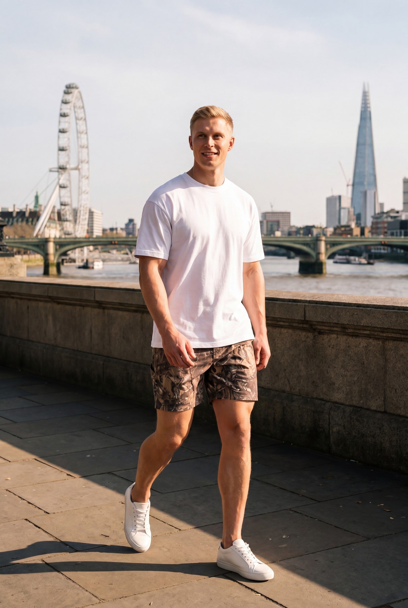 Men's Carpenter Denim Shorts | Blackstone London