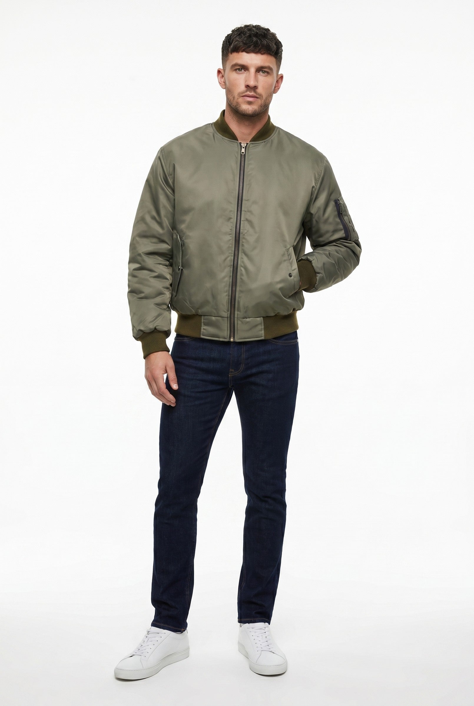 Men's MA1 Flight Bomber Jacket | Blackstone London