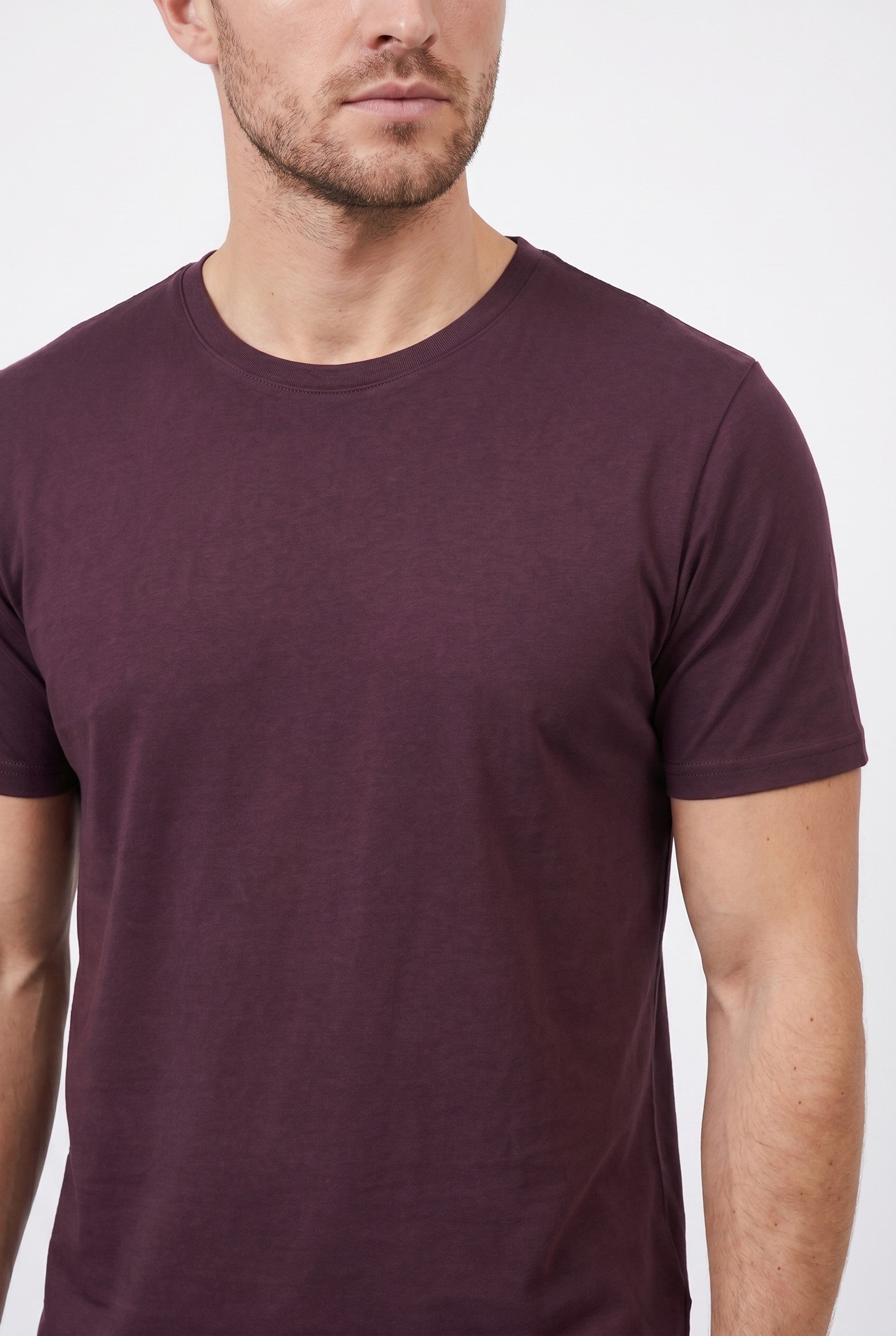 Men's Crew Neck Cotton Tee | Blackstone London