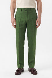 Men's Linen Tailored Trousers | Blackstone London
