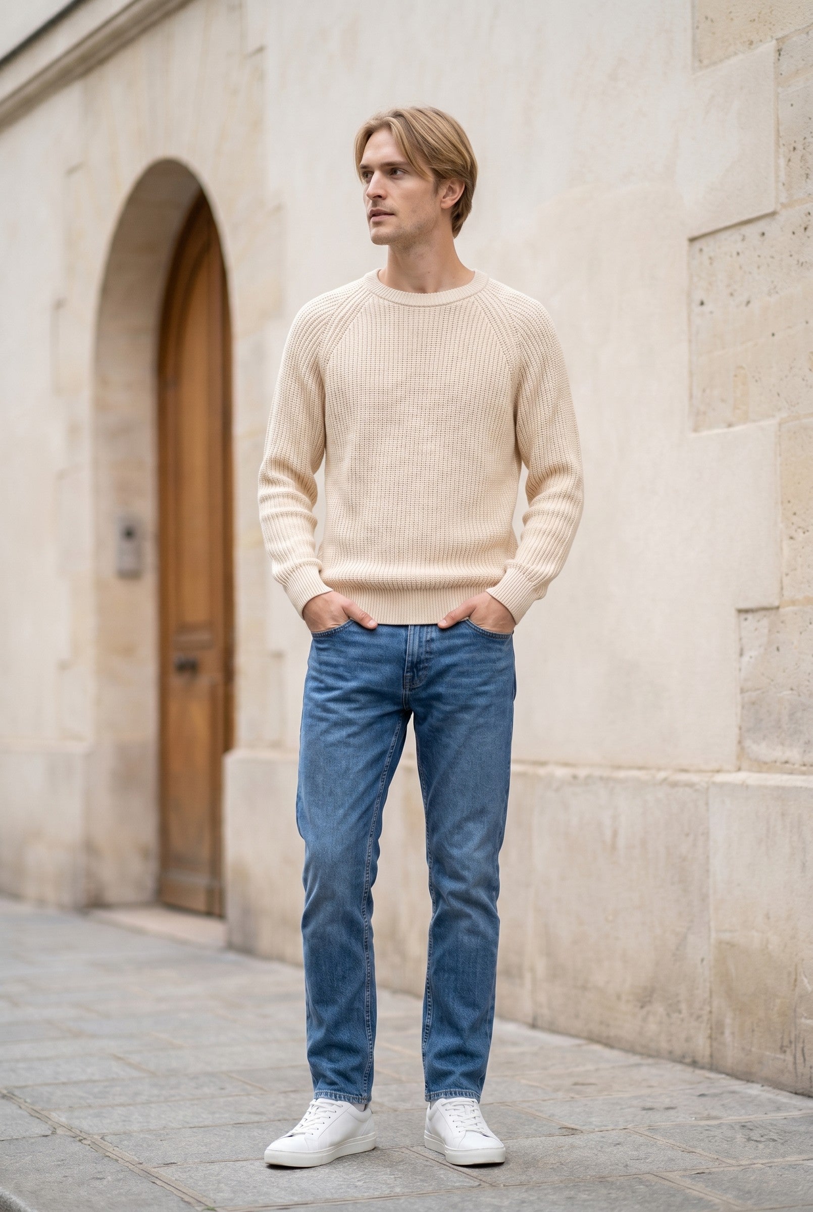 Men's Cotton Sweater | Blackstone London
