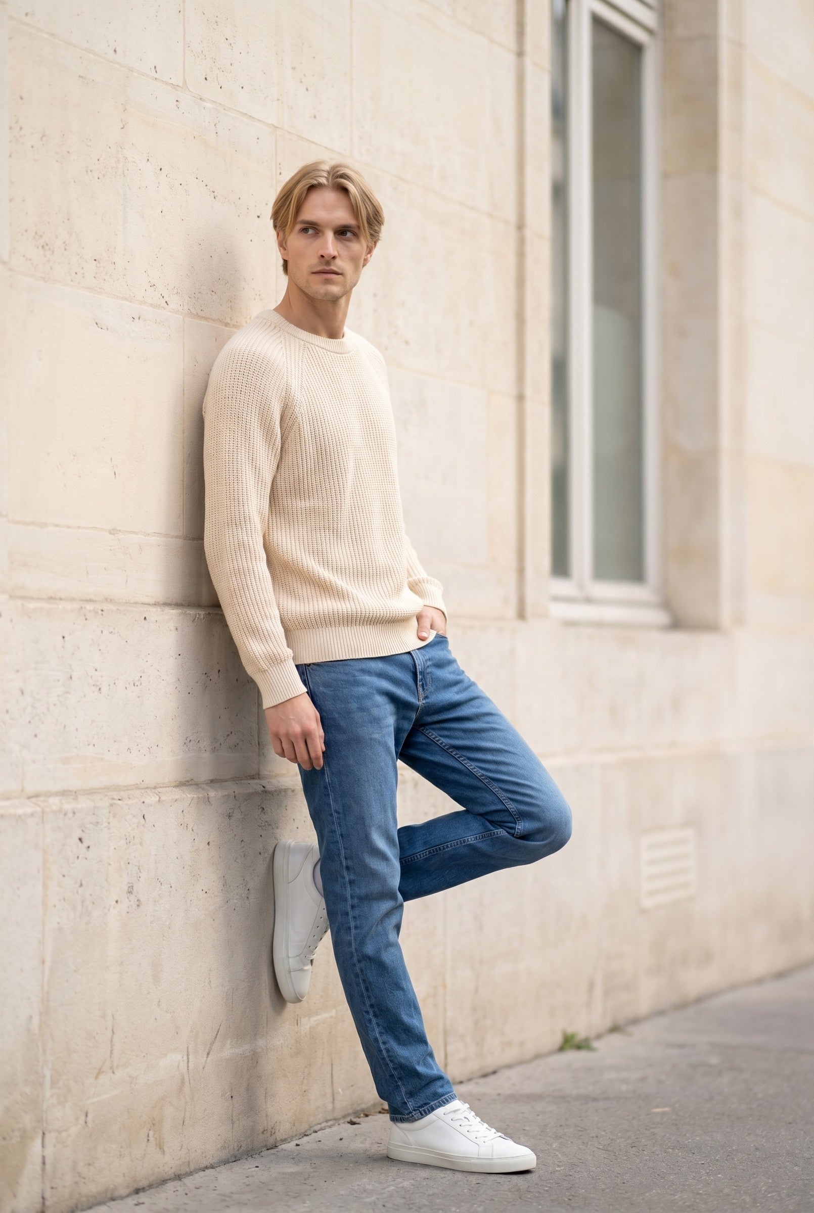 Men's Cotton Sweater | Blackstone London