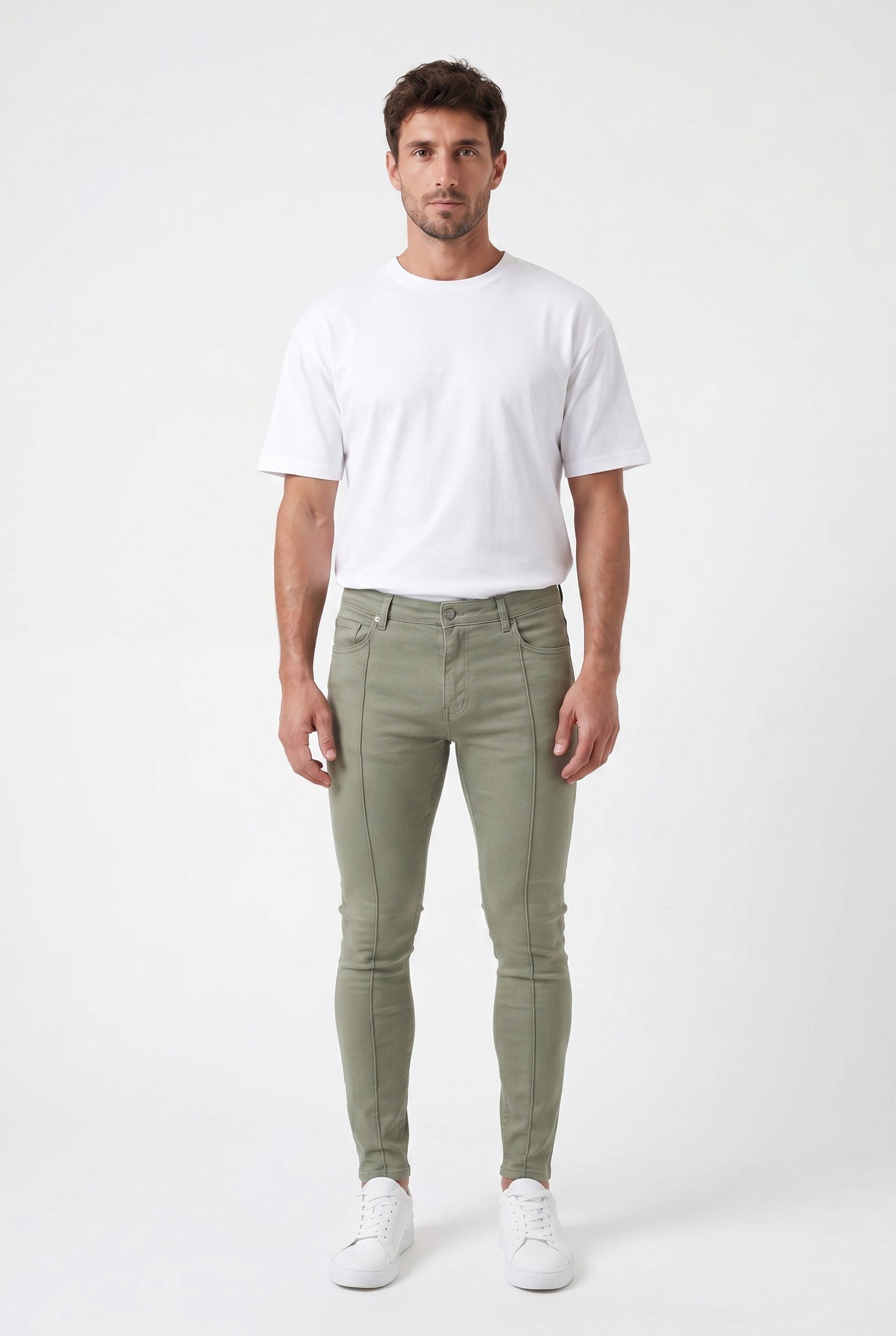 Men's Non-Rip Skinny Stretch Jeans | Blackstone London