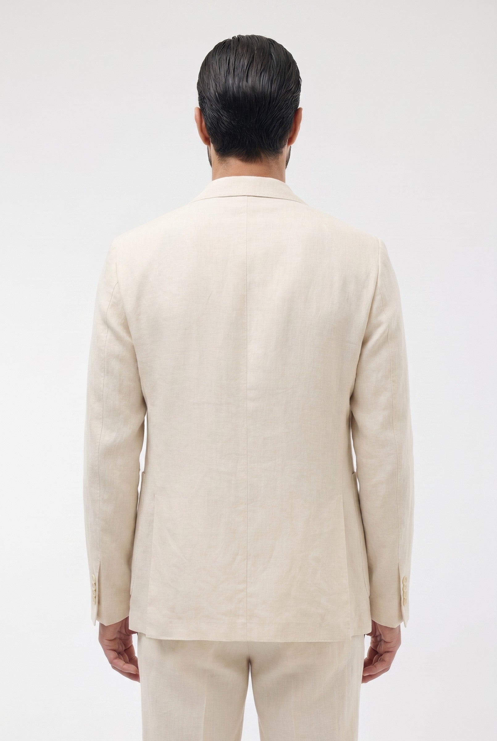 Men's Linen Tailored Blazer | Blackstone London