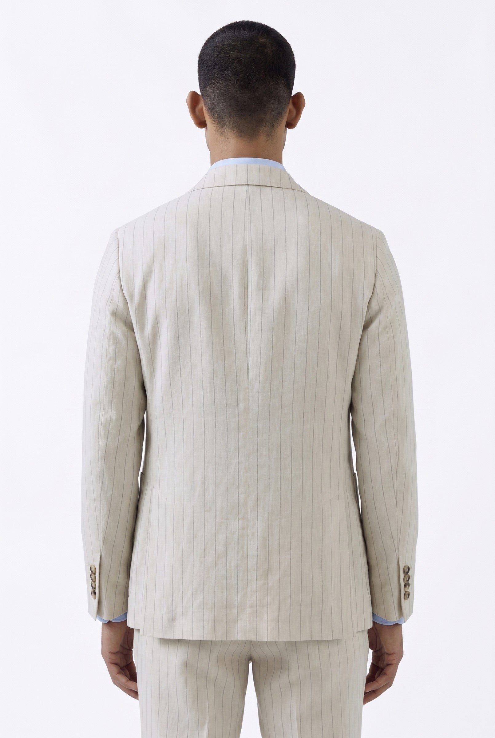 Men's Linen Tailored Blazer | Blackstone London
