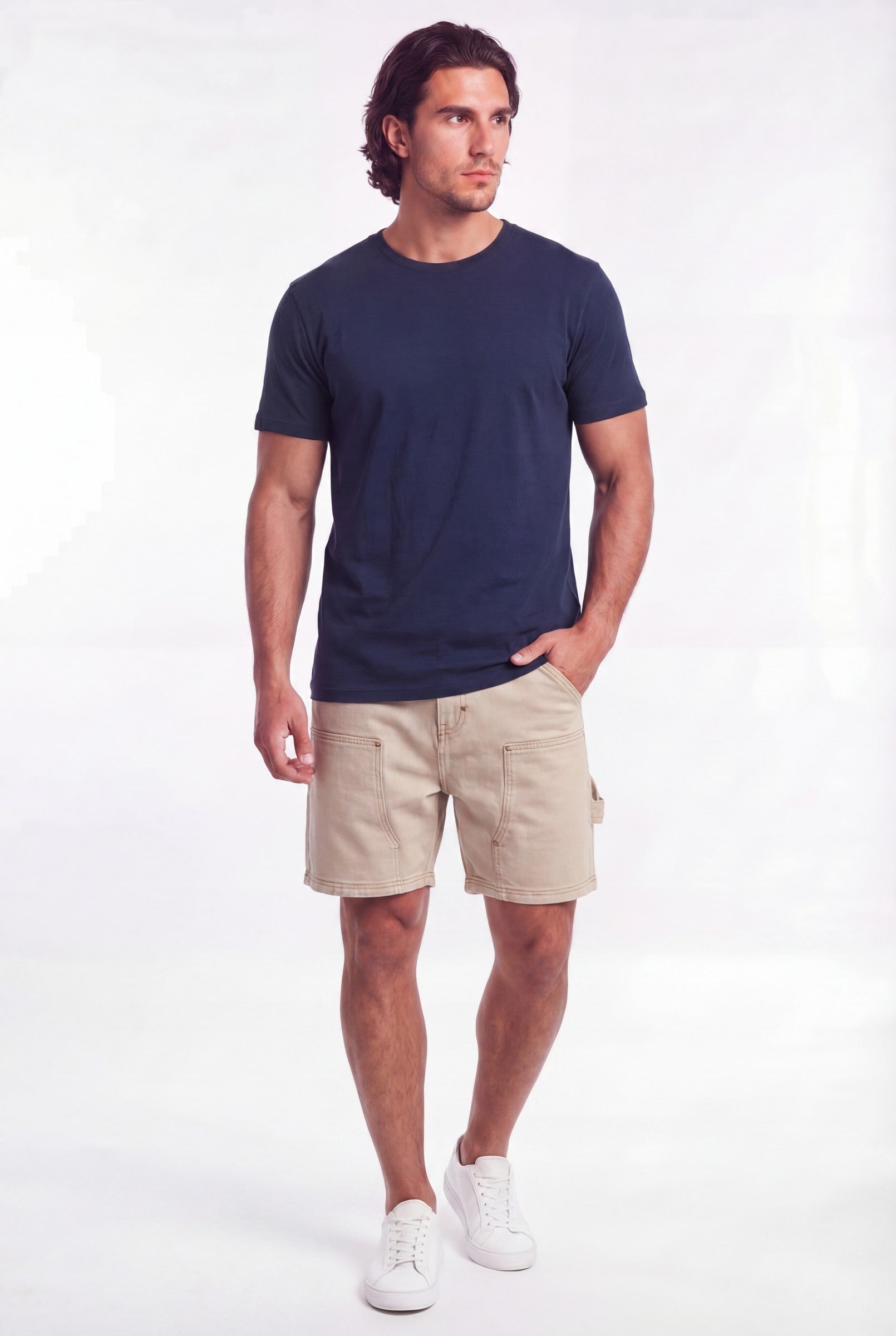 Men's Carpenter Denim Shorts | Blackstone London