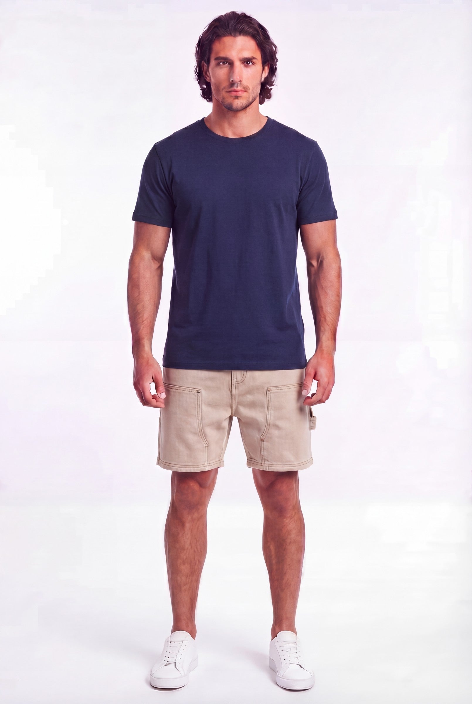 Men's Carpenter Denim Shorts | Blackstone London