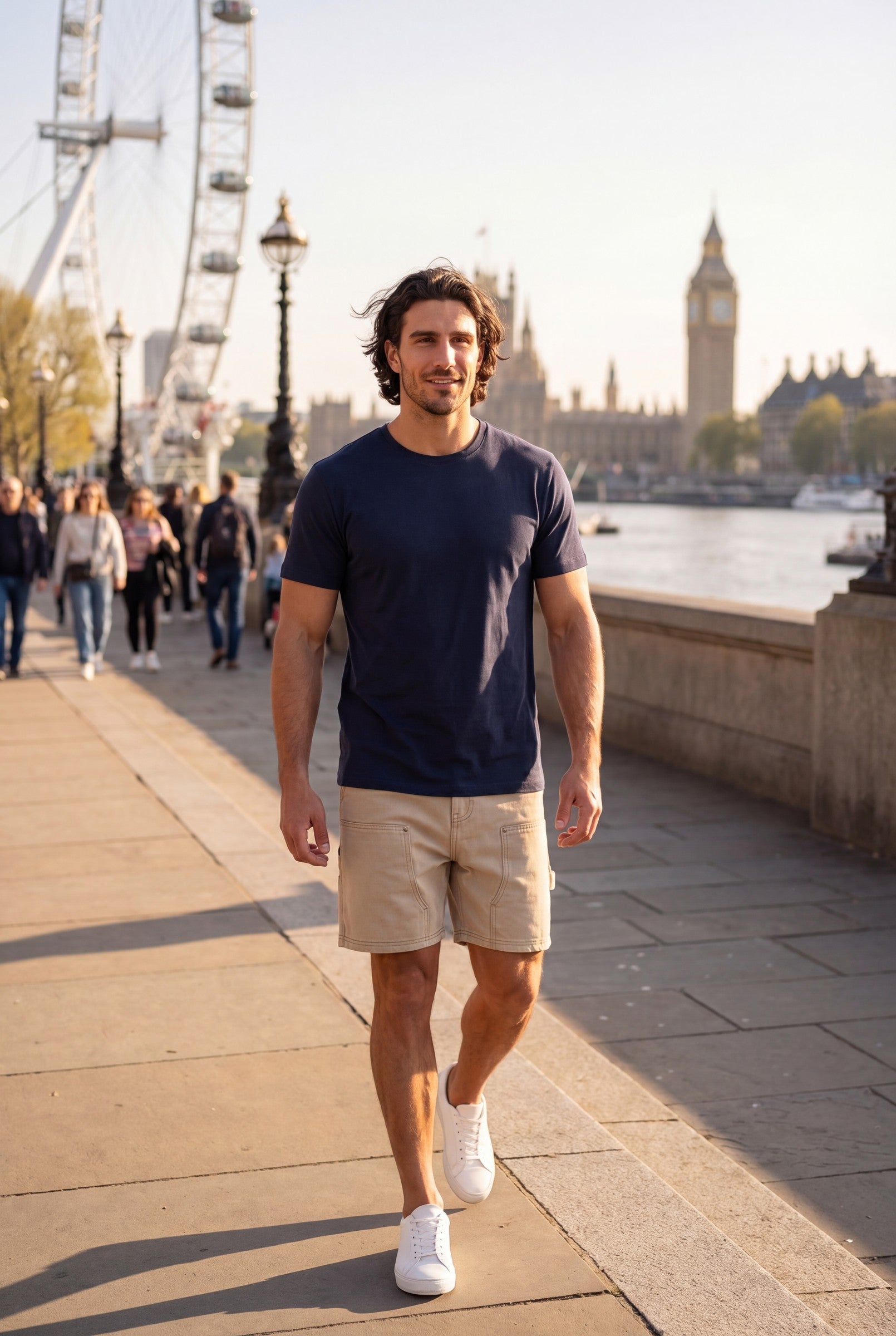 Men's Carpenter Denim Shorts | Blackstone London