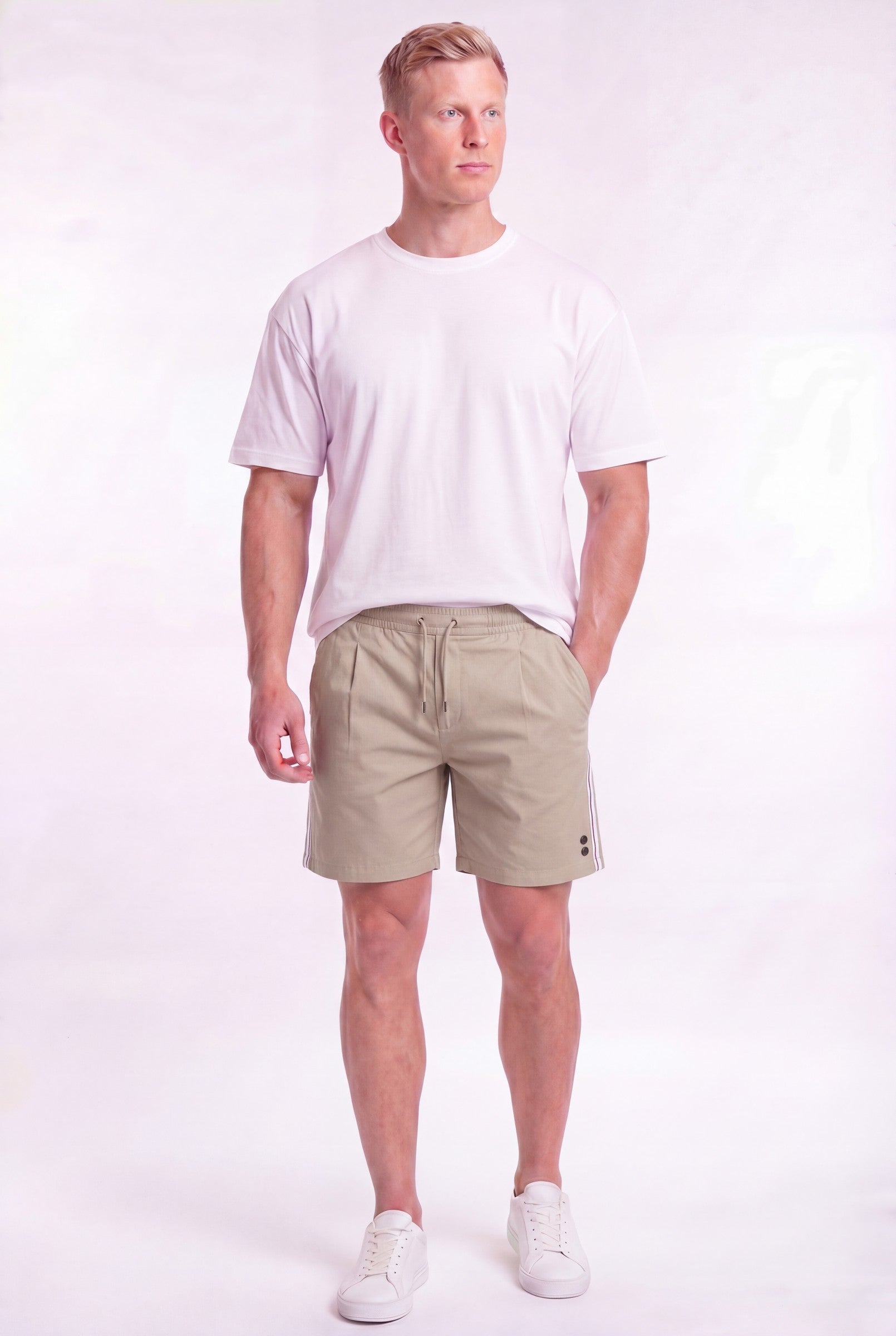 Men's Light Sports Drawstring Shorts | Blackstone London