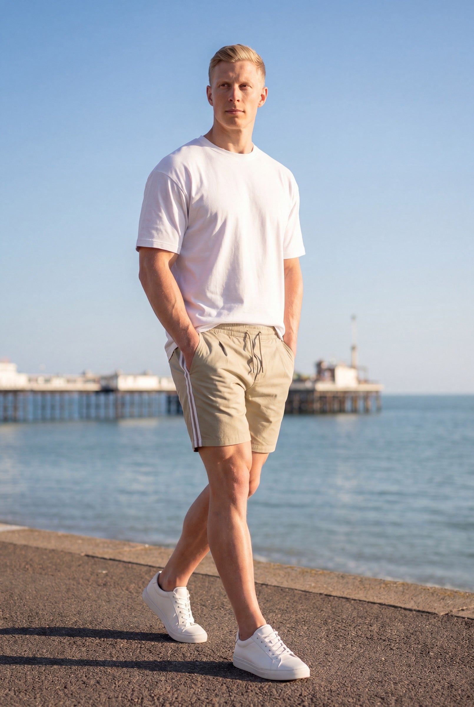 Men's Light Sports Drawstring Shorts | Blackstone London