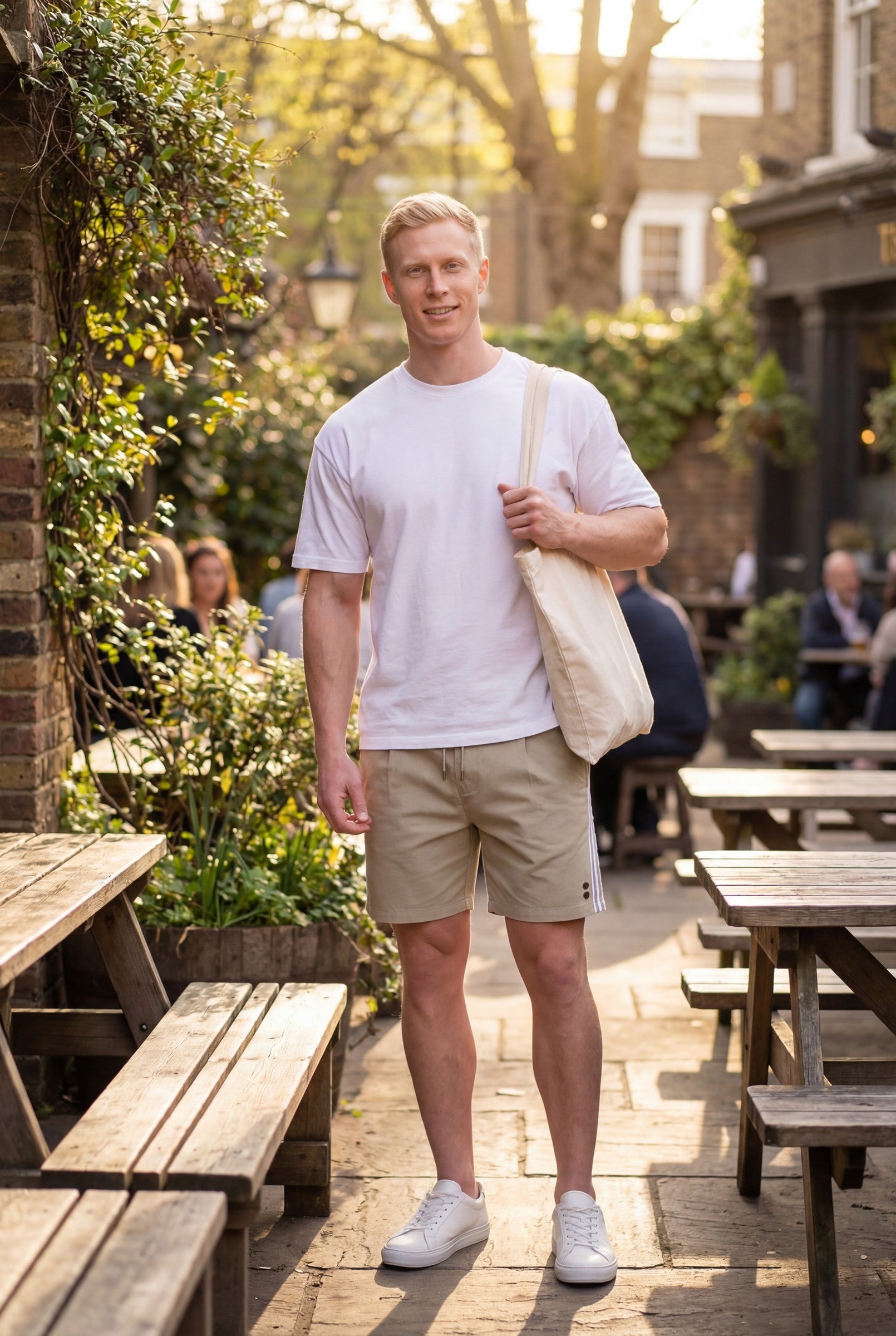 Men's Light Sports Drawstring Shorts | Blackstone London