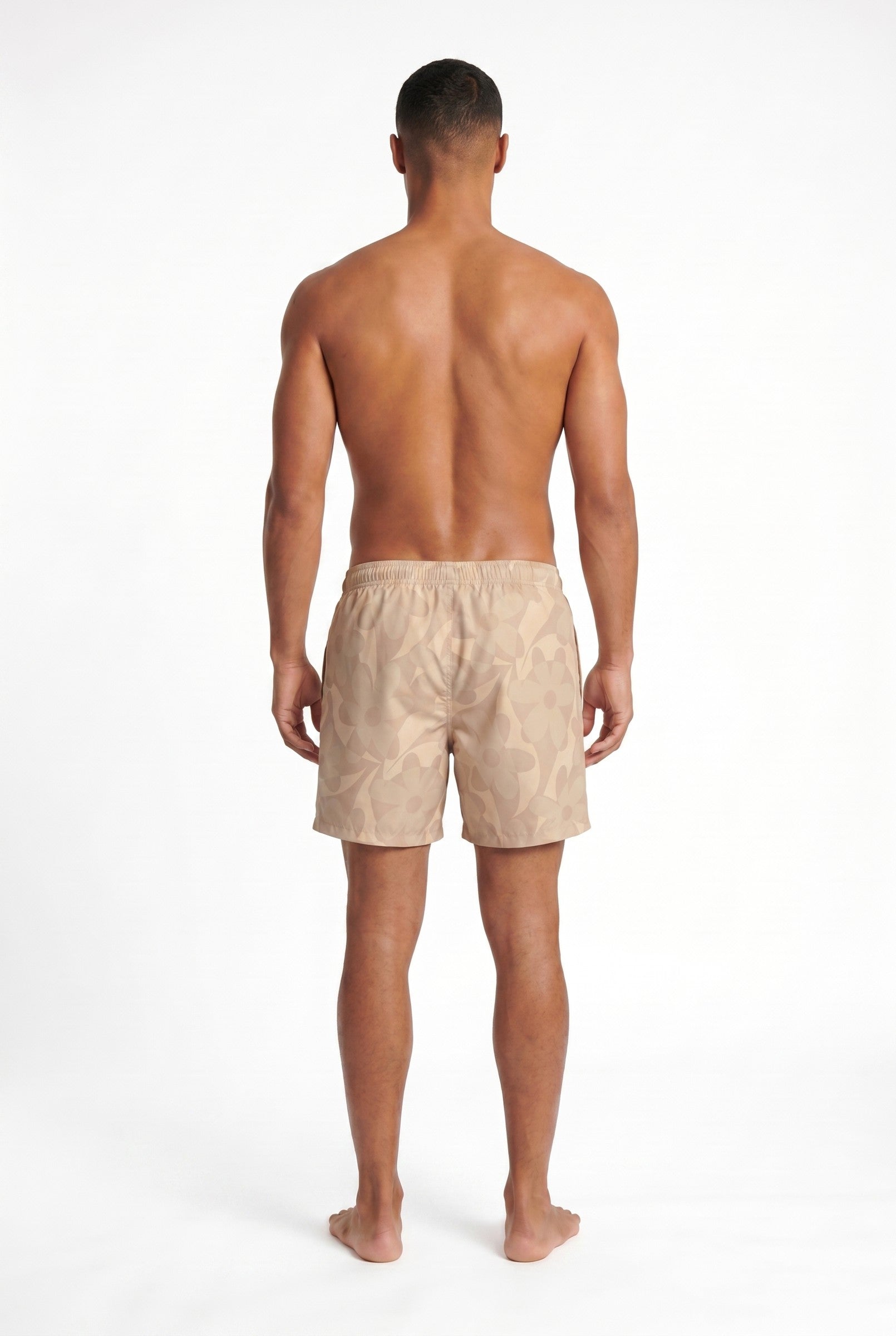 Men's Tropical Print Swim Shorts | Blackstone London