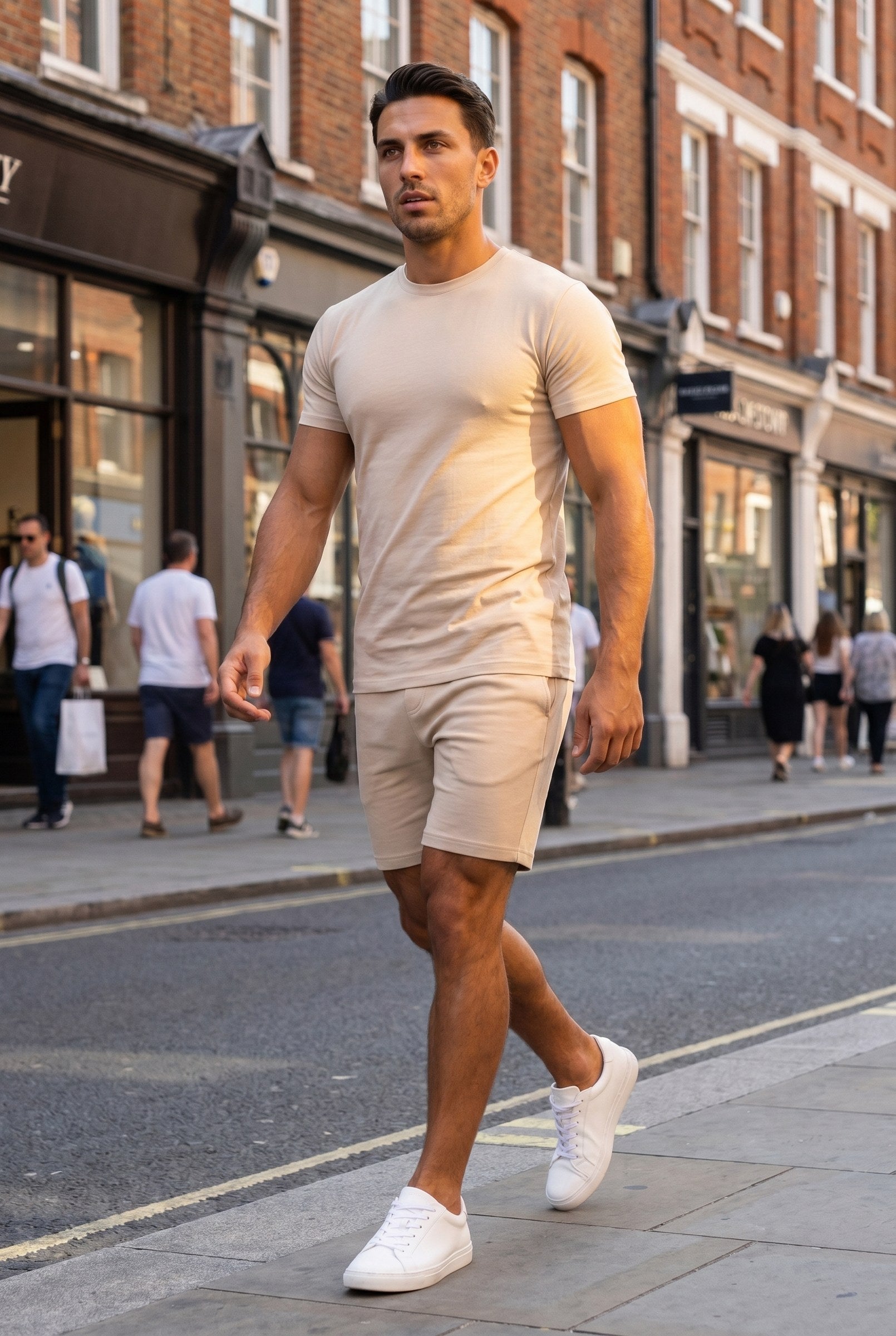 Men's Fundamental Jersey Tee | Blackstone London