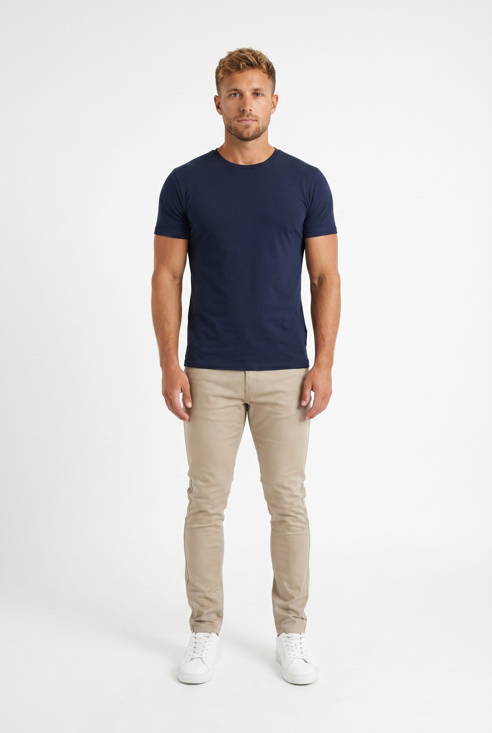 Men's Capo Stretch Chino Pants | Blackstone London