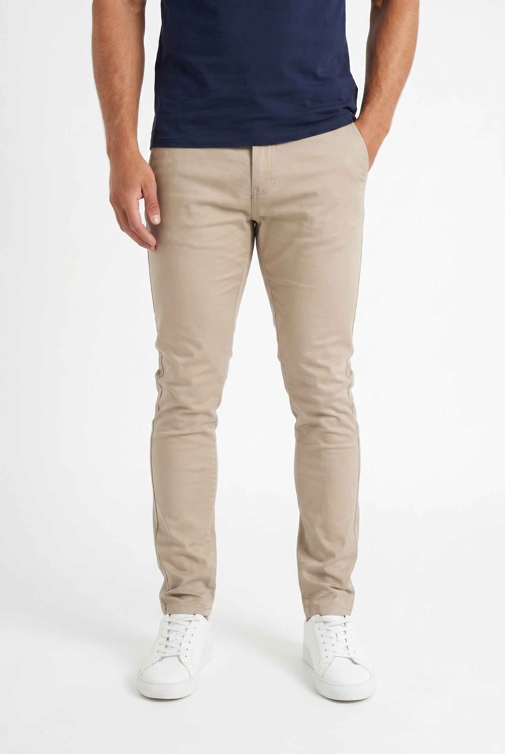 Men's Capo Stretch Chino Pants | Blackstone London