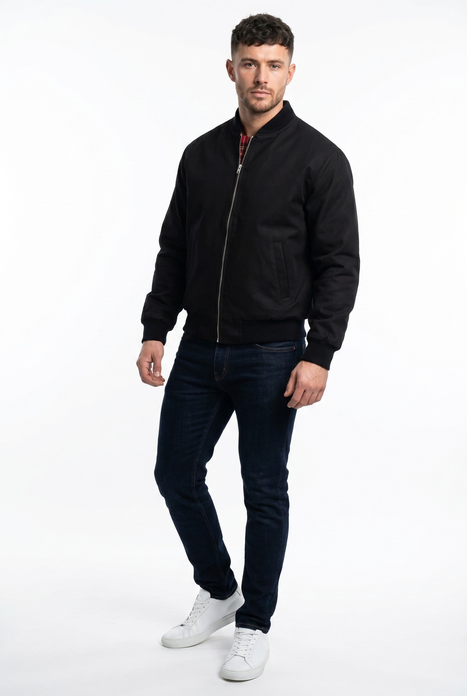 Men's Harrington Bomber Jacket | Blackstone London
