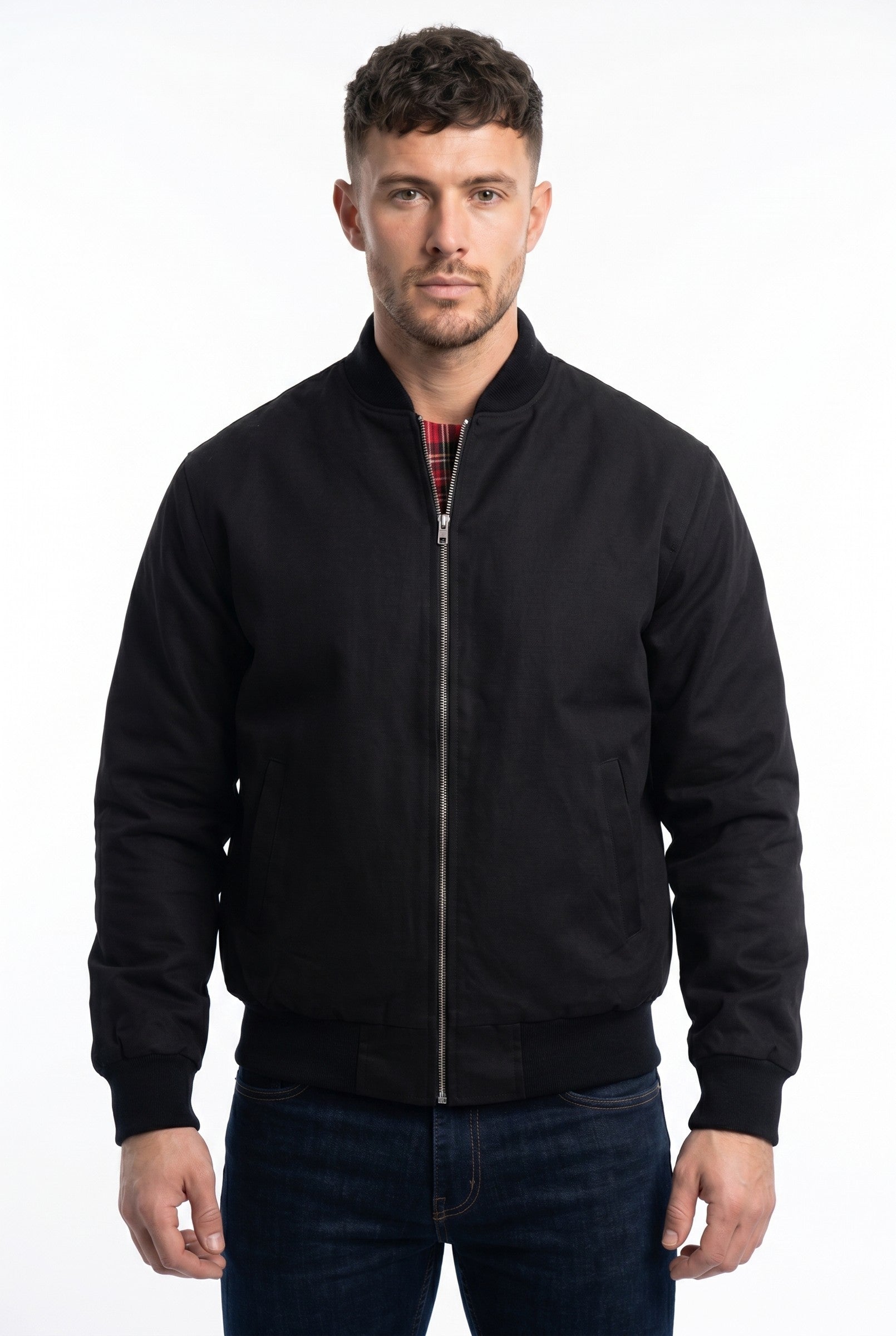 Men's Harrington Bomber Jacket | Blackstone London