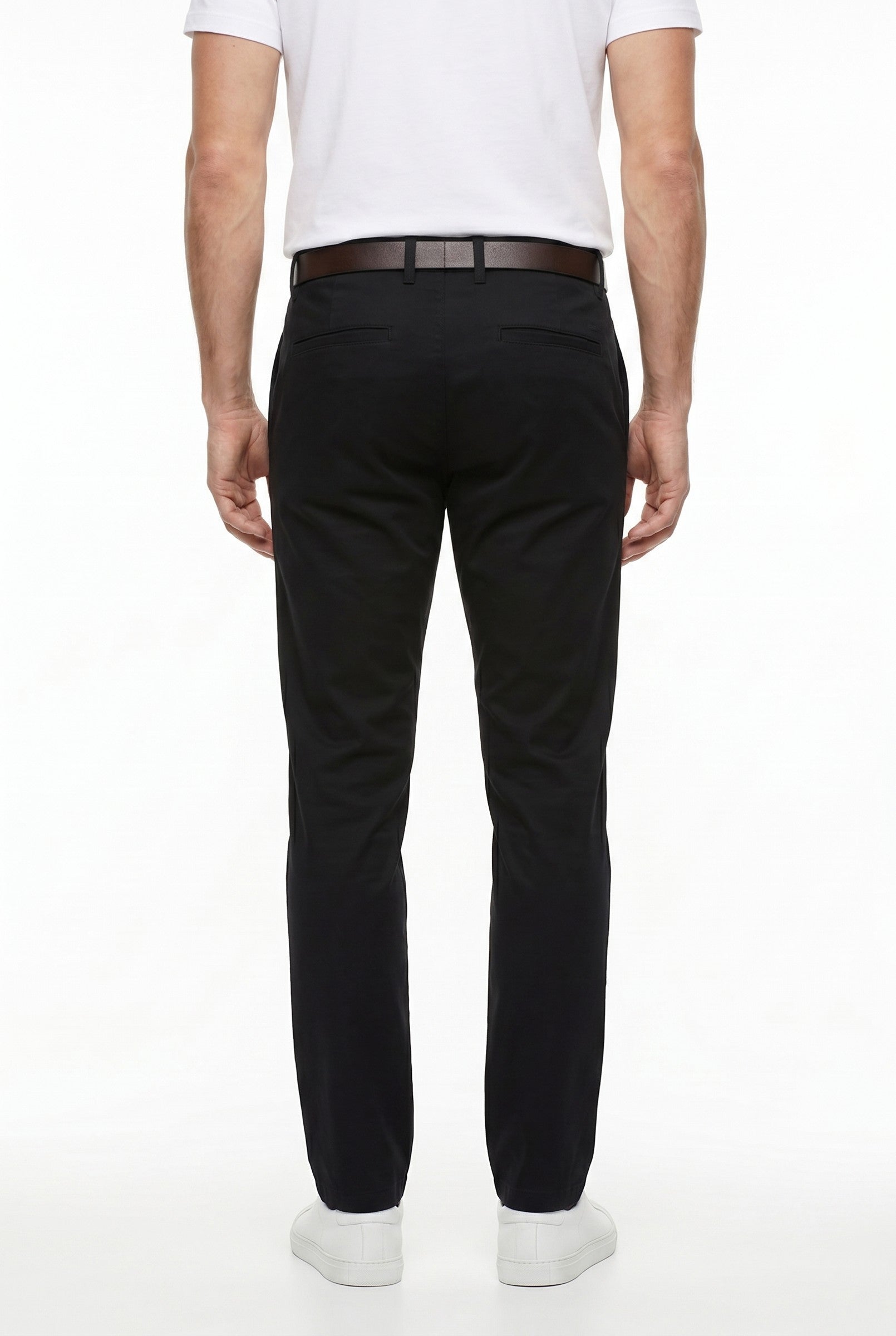 Men's Slim Fit Tailored Chino Trousers | Blackstone London
