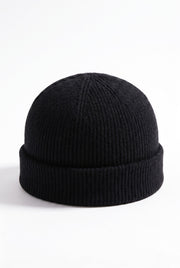 Men's Ribbed Knit Beanie Hat | Blackstone London