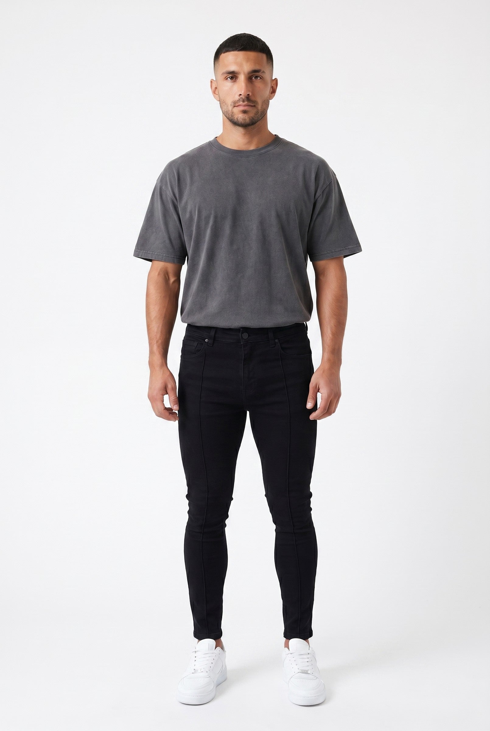 Men's Non-Rip Skinny Stretch Jeans | Blackstone London
