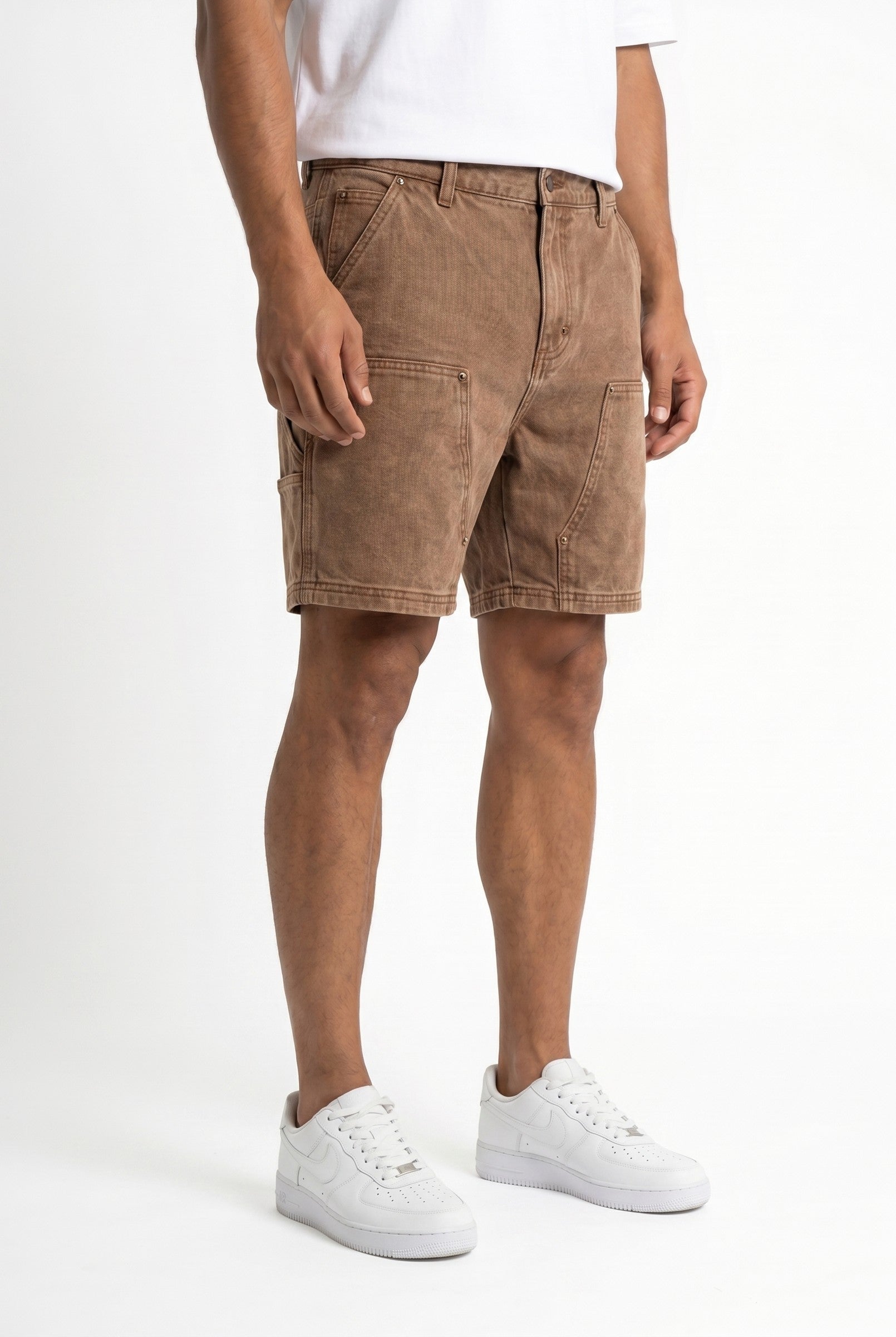 Men's Carpenter Denim Shorts | Blackstone London