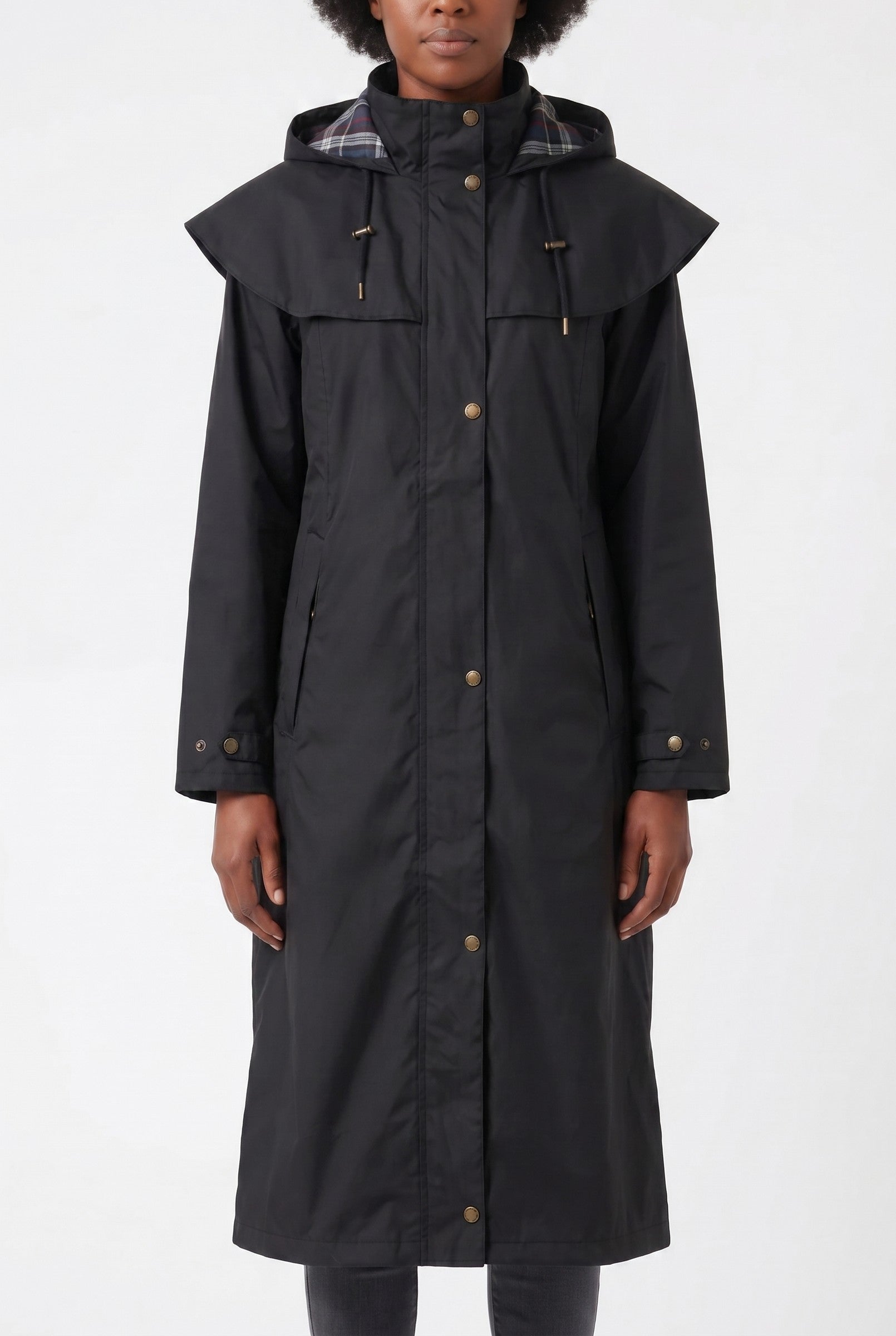 Women's Long Waterproof Raincoat | Blackstone London