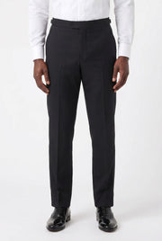 Men's Black Classic Tuxedo Trousers | Blackstone London
