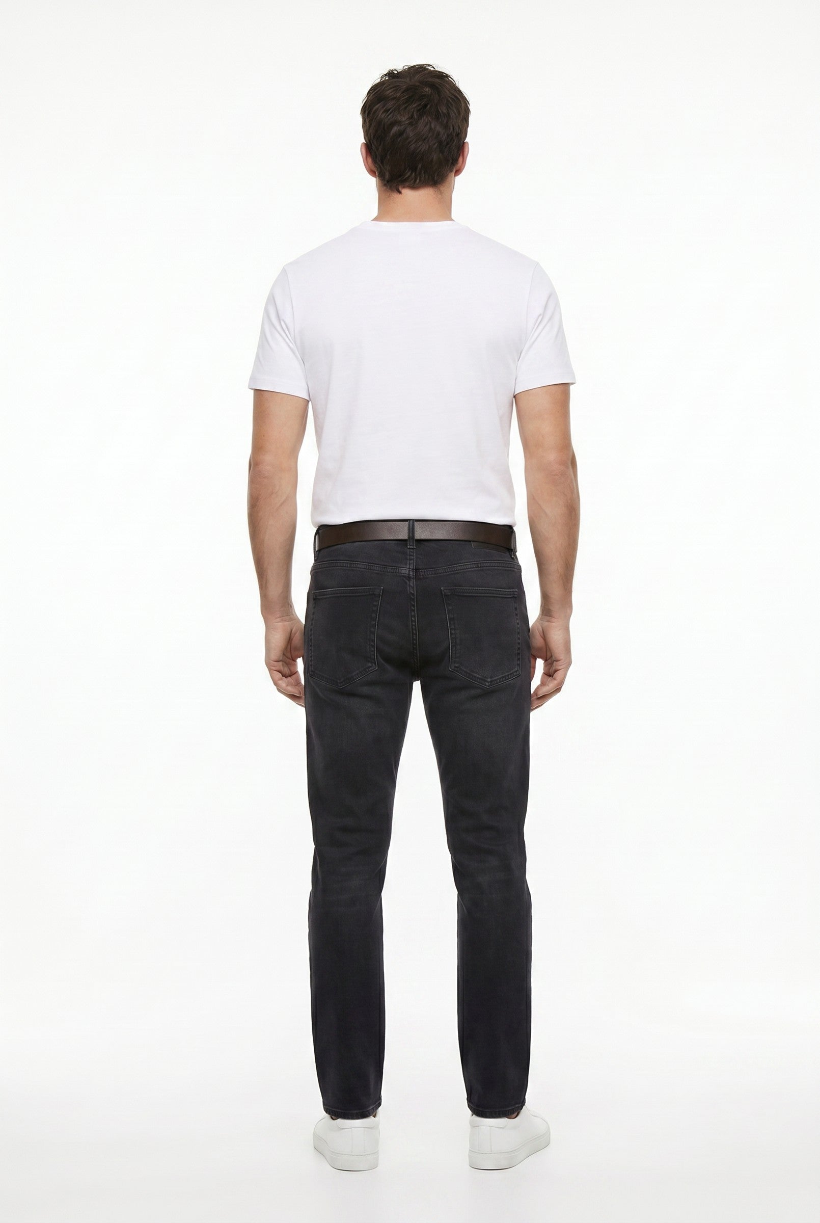Men's Slim Tapered Stretch Denim Jeans | Blackstone London