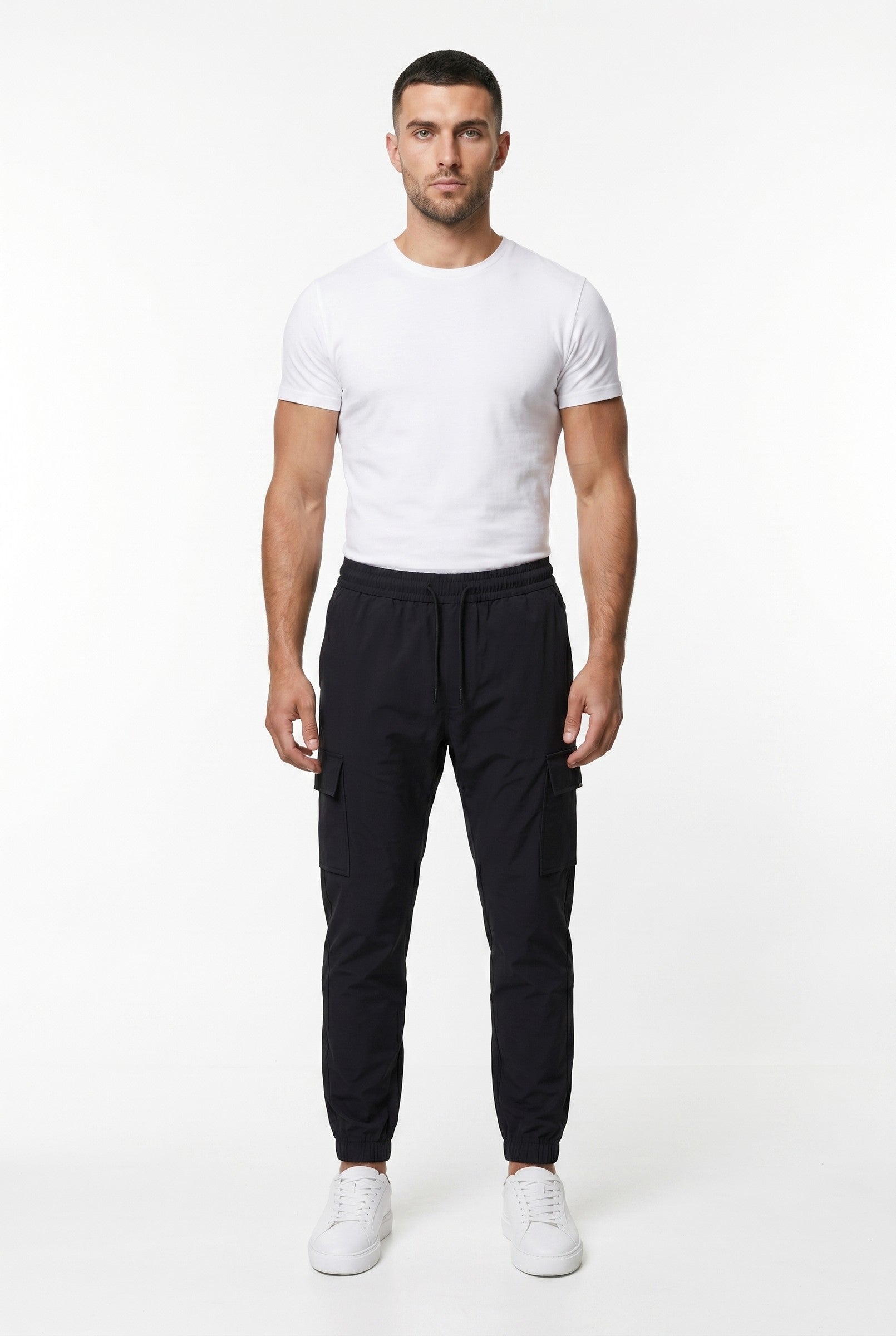 Men's Smart Utility Cargo Pants | Blackstone London