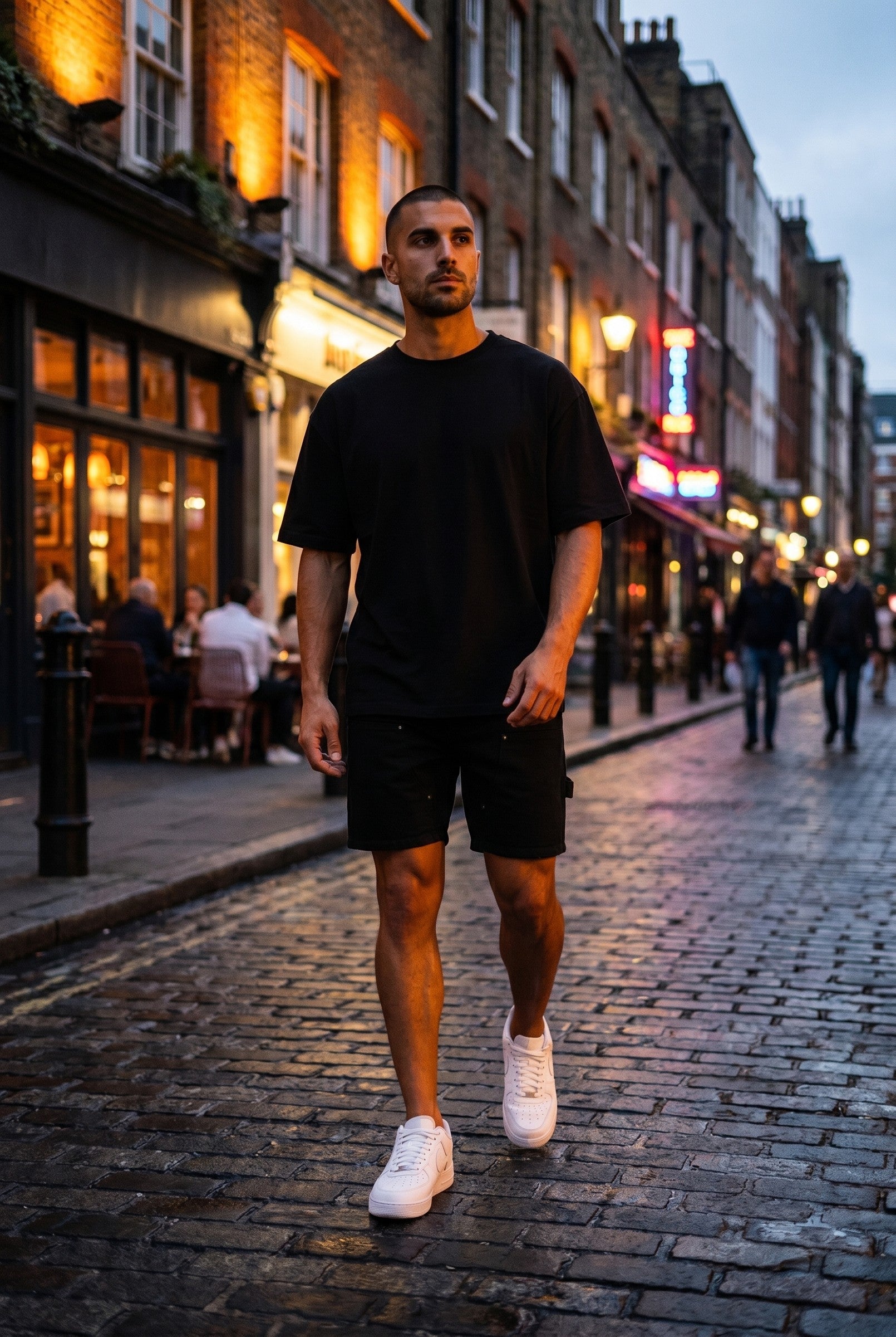 Men's Carpenter Denim Shorts | Blackstone London