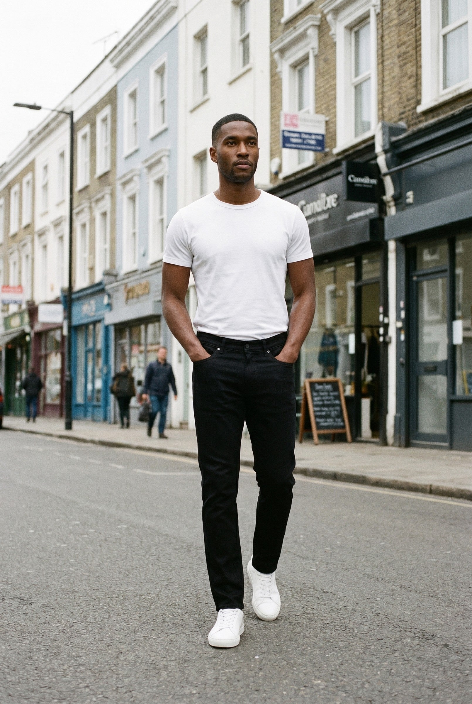 Men's Slim Fit Stretch Jeans | Blackstone London