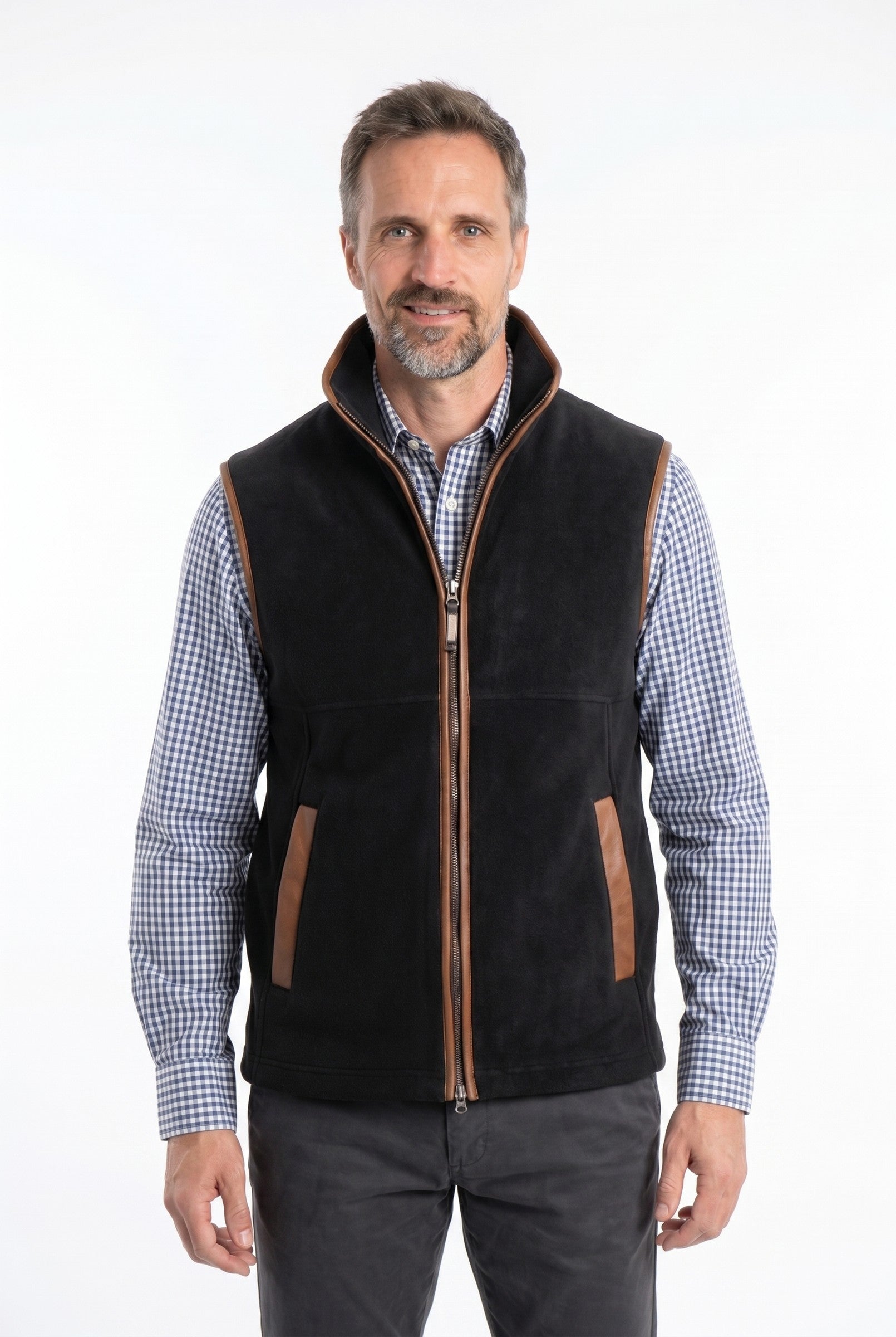 Men's Oakham Fleece Gilet | Blackstone London