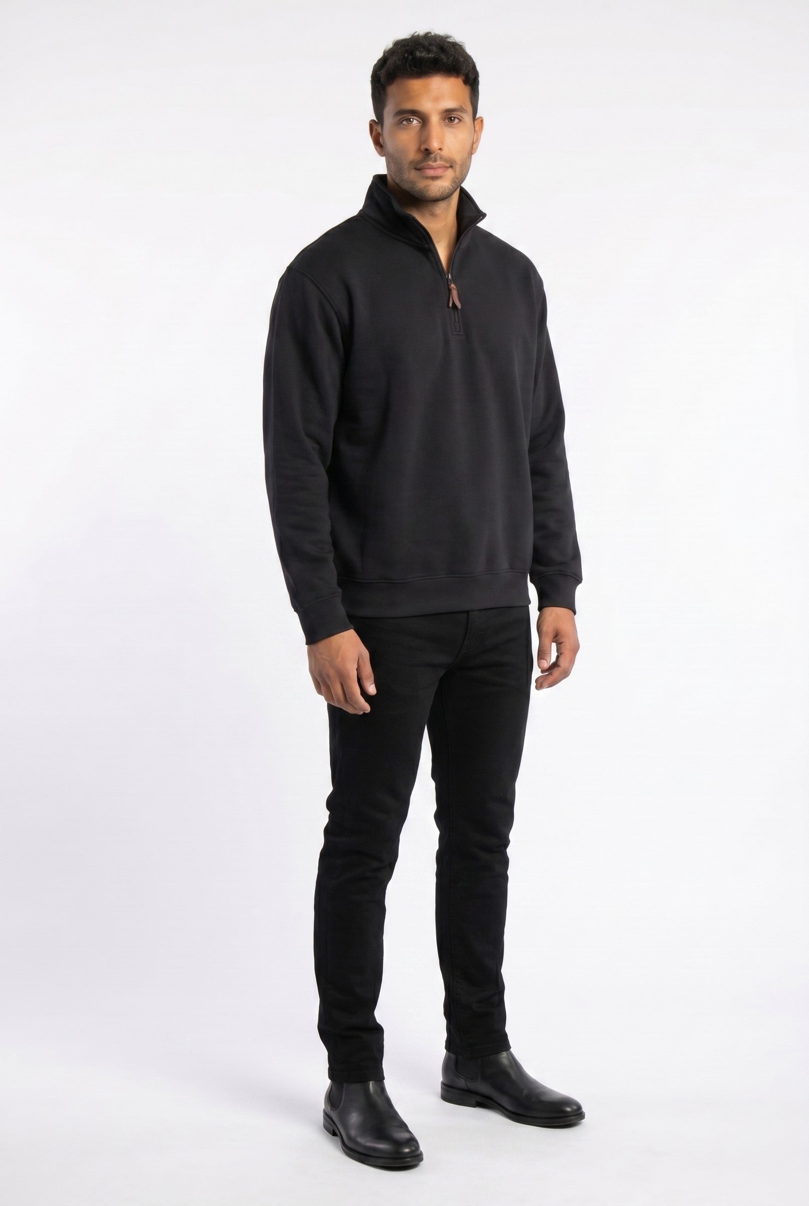 Men's Quarter-Zip Sweatshirt | Blackstone London