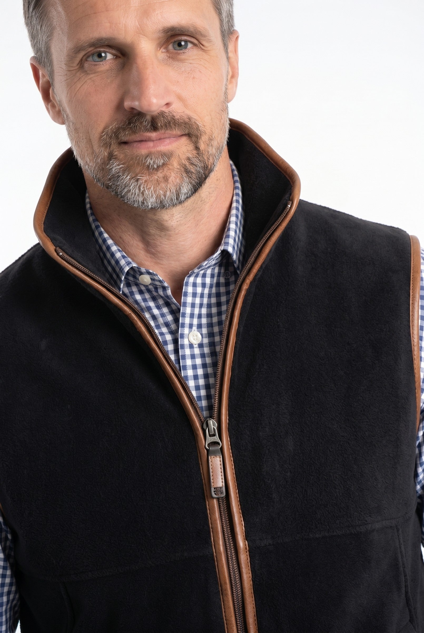 Men's Oakham Fleece Gilet | Blackstone London