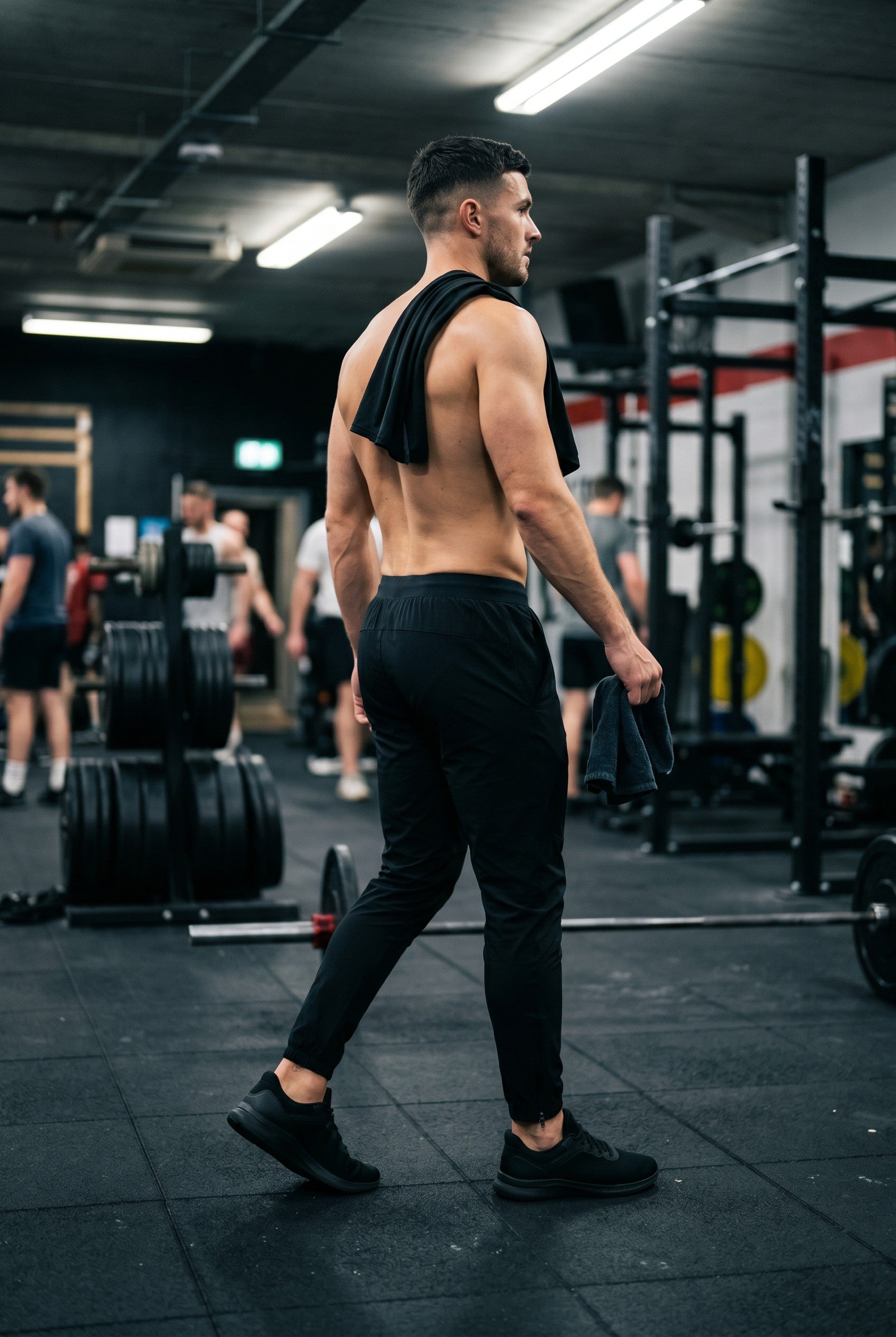 Men's Hybrid Tapered Joggers | Blackstone London